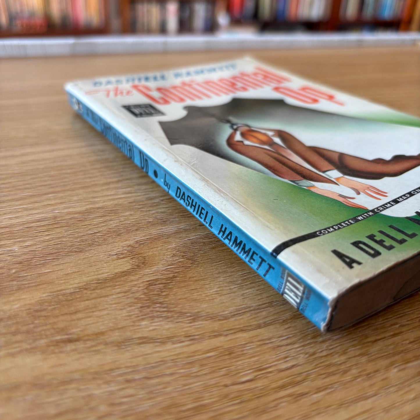 Dashiell Hammett - The Continental Op - Dell Mapback