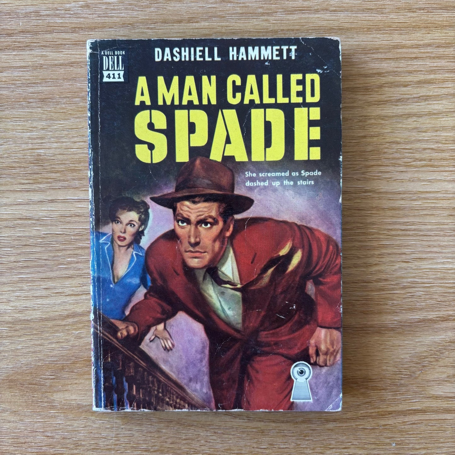 Dashiell Hammett - A Man Called Spade - Dell Mapback