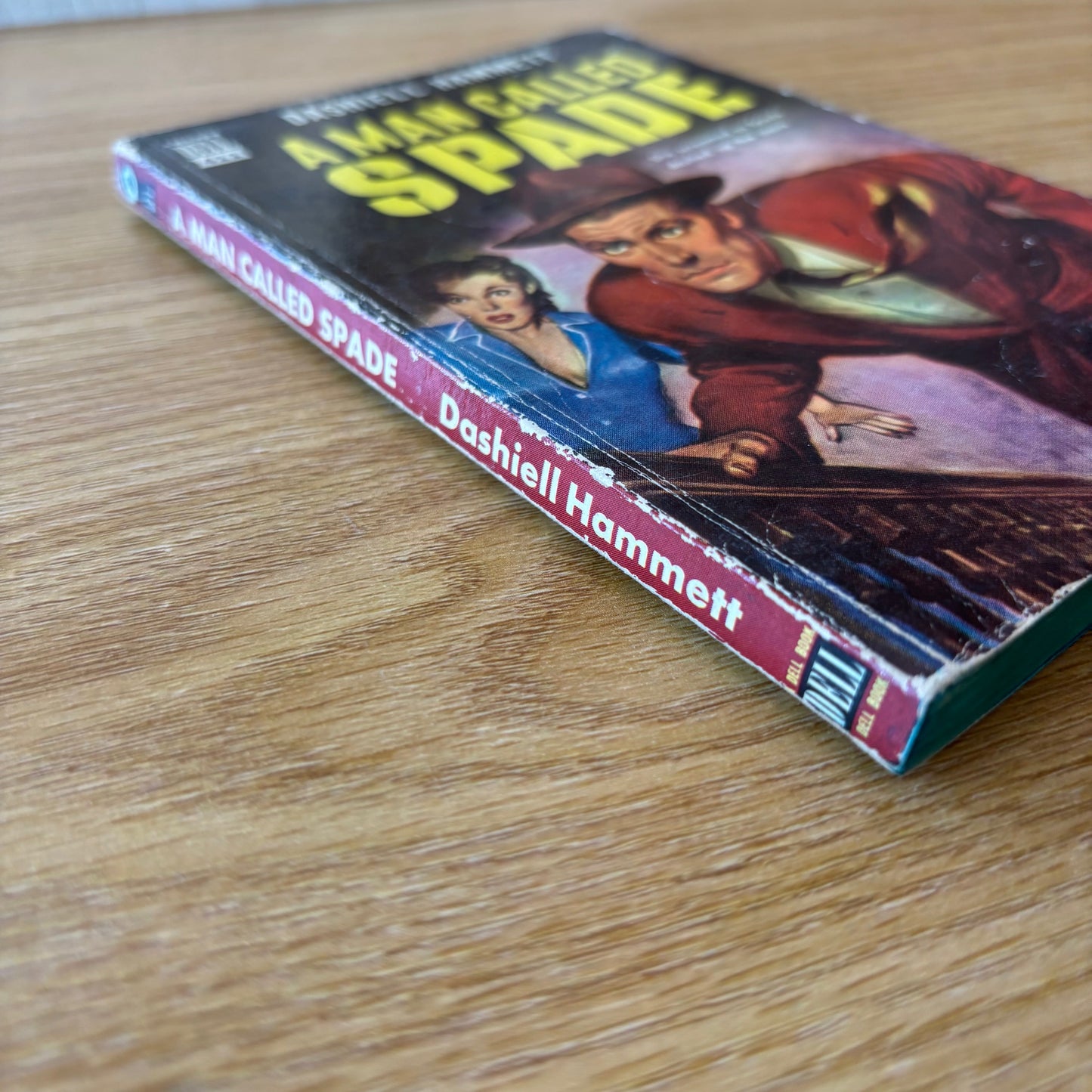 Dashiell Hammett - A Man Called Spade - Dell Mapback