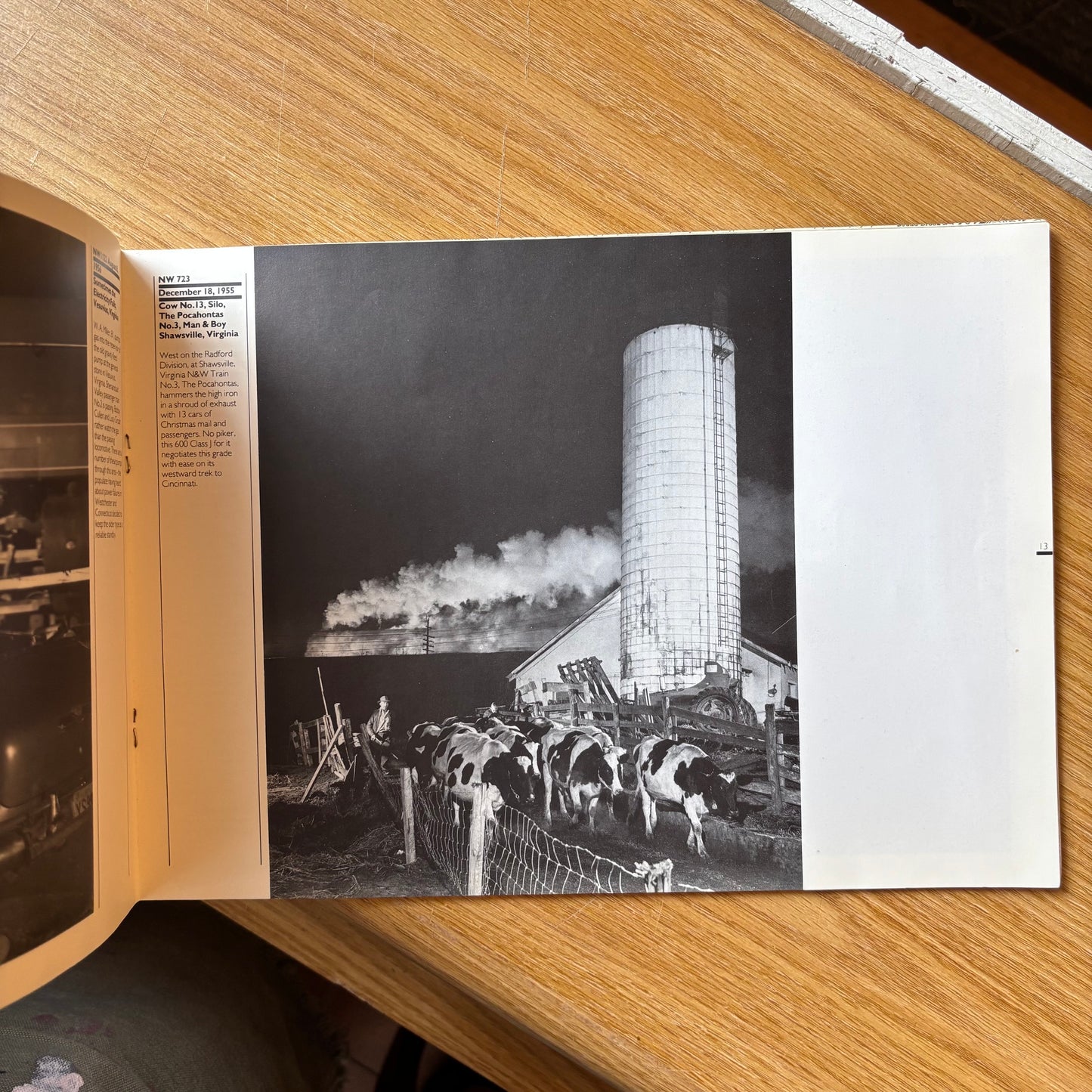 O. Winston Link - Night Trick: Photographs of the Norfolk & Western Railway 1959-60 - Signed First Edition