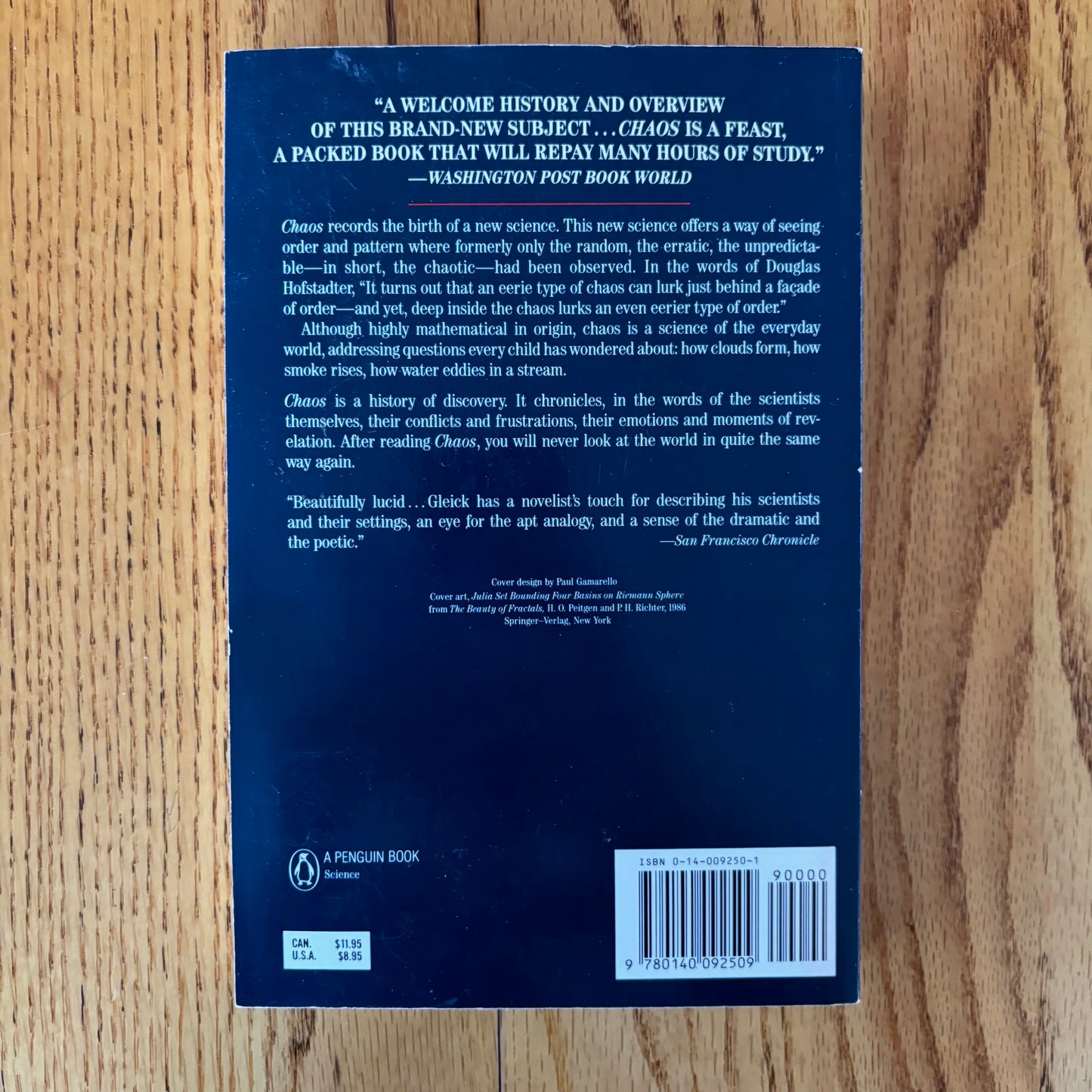 James Gleick - Chaos: Making a New Science - First Edition Paperback