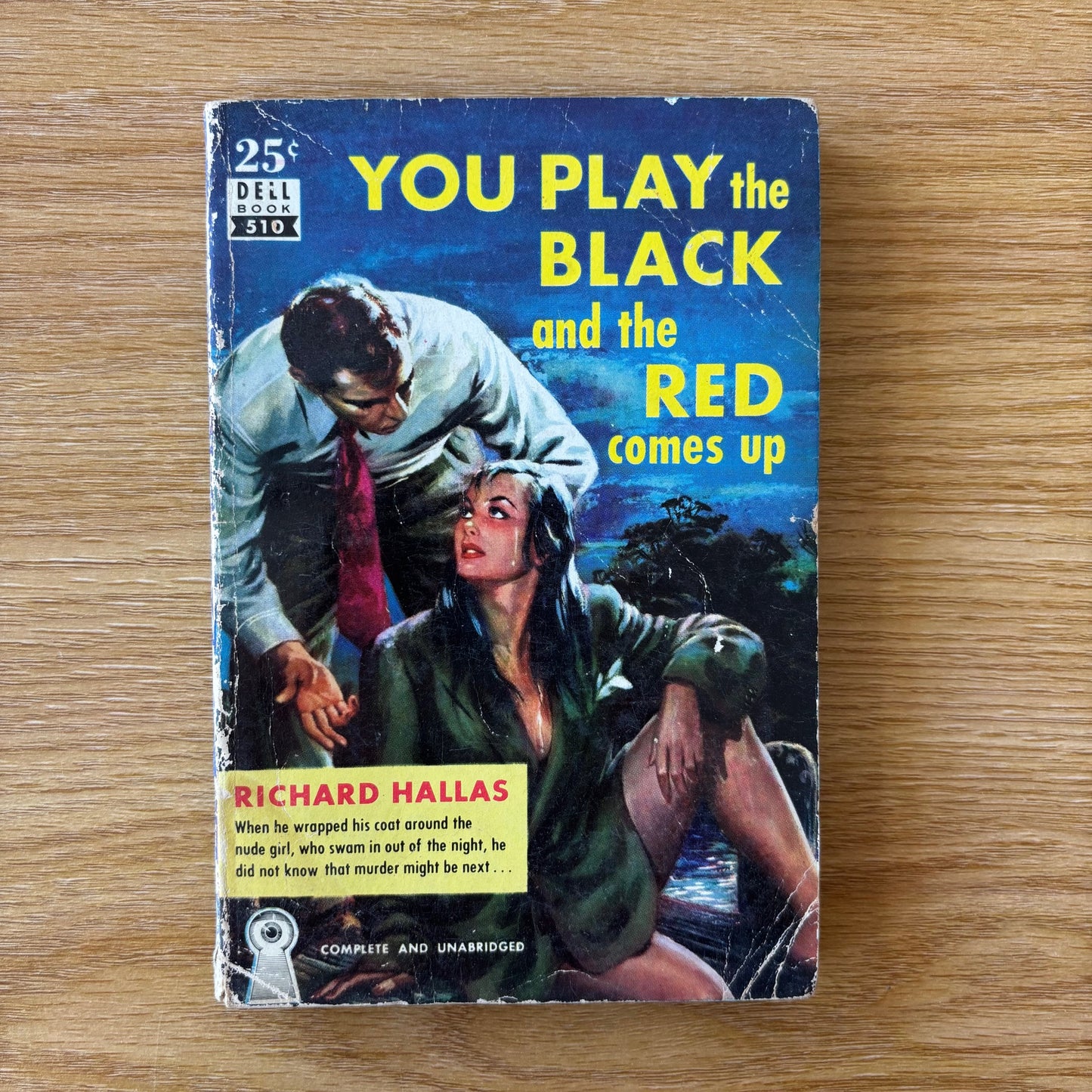 Richard Hallas - You Play the Black and the Red Comes Up - Dell Mapback