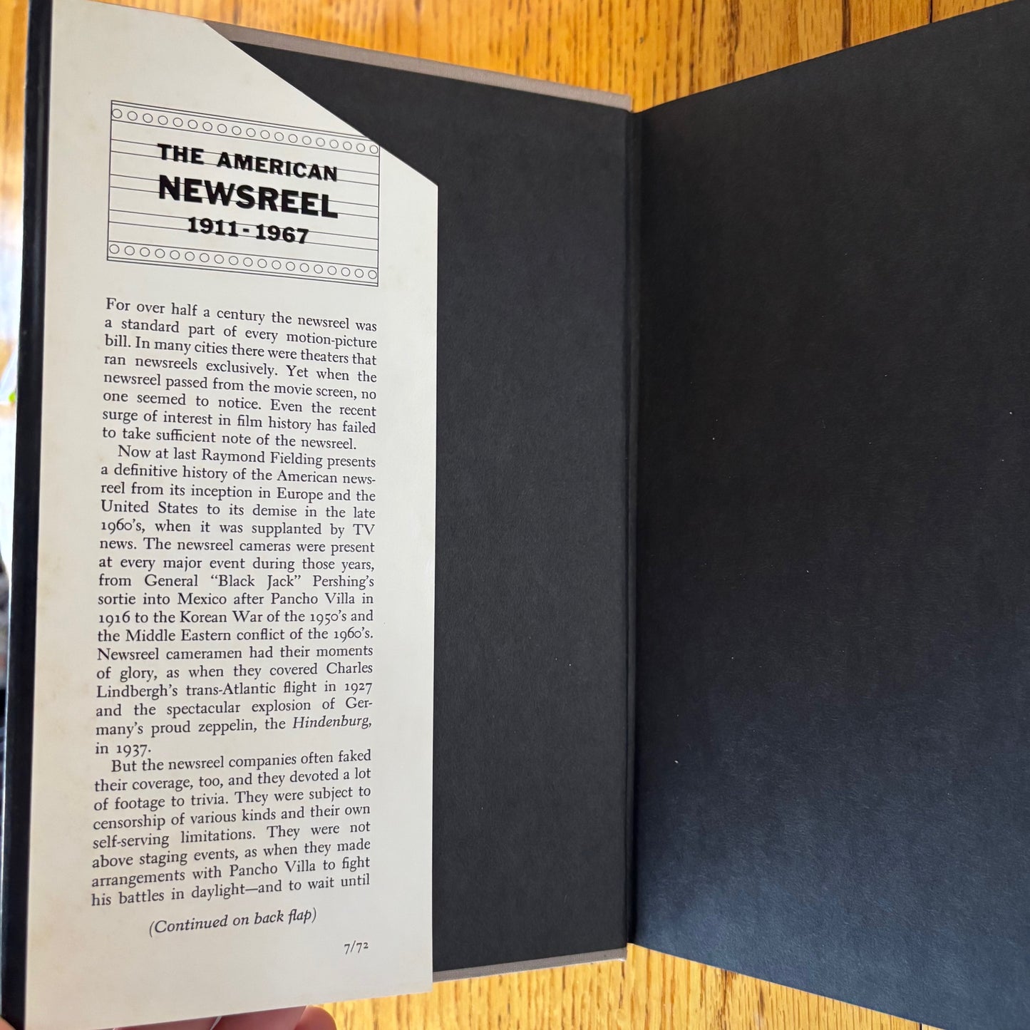Raymond Fielding - The American Newsreel 1911-1967 - First Edition