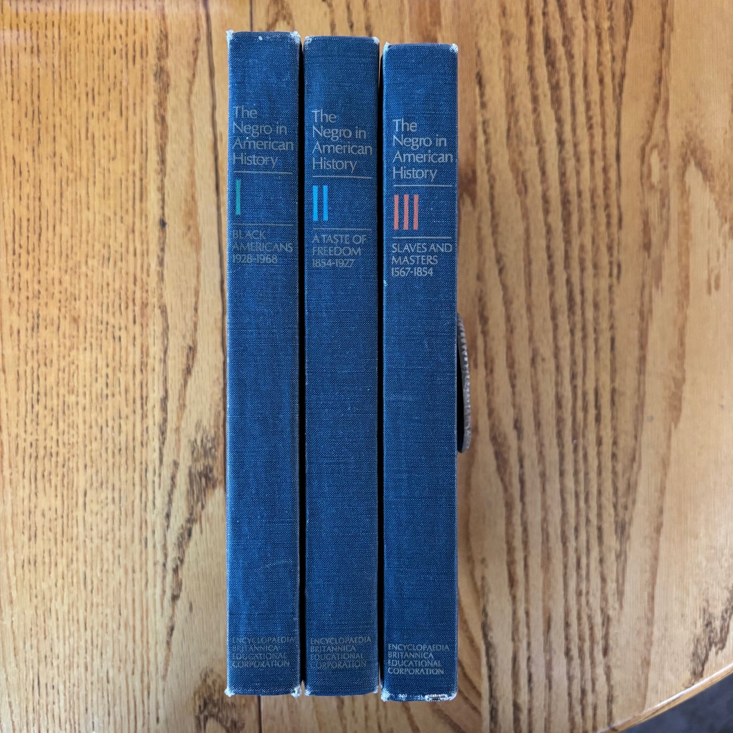 The Negro in American History - Volumes I-III