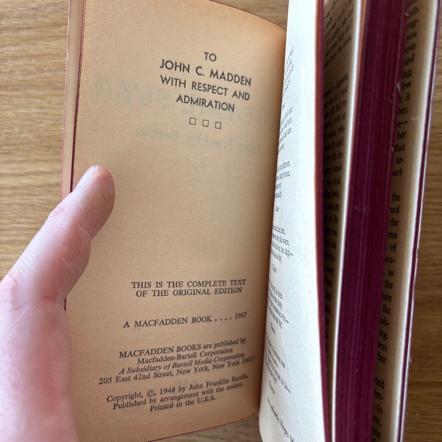 John Franklin Bardin - Devil Take the Blue-Tail Fly