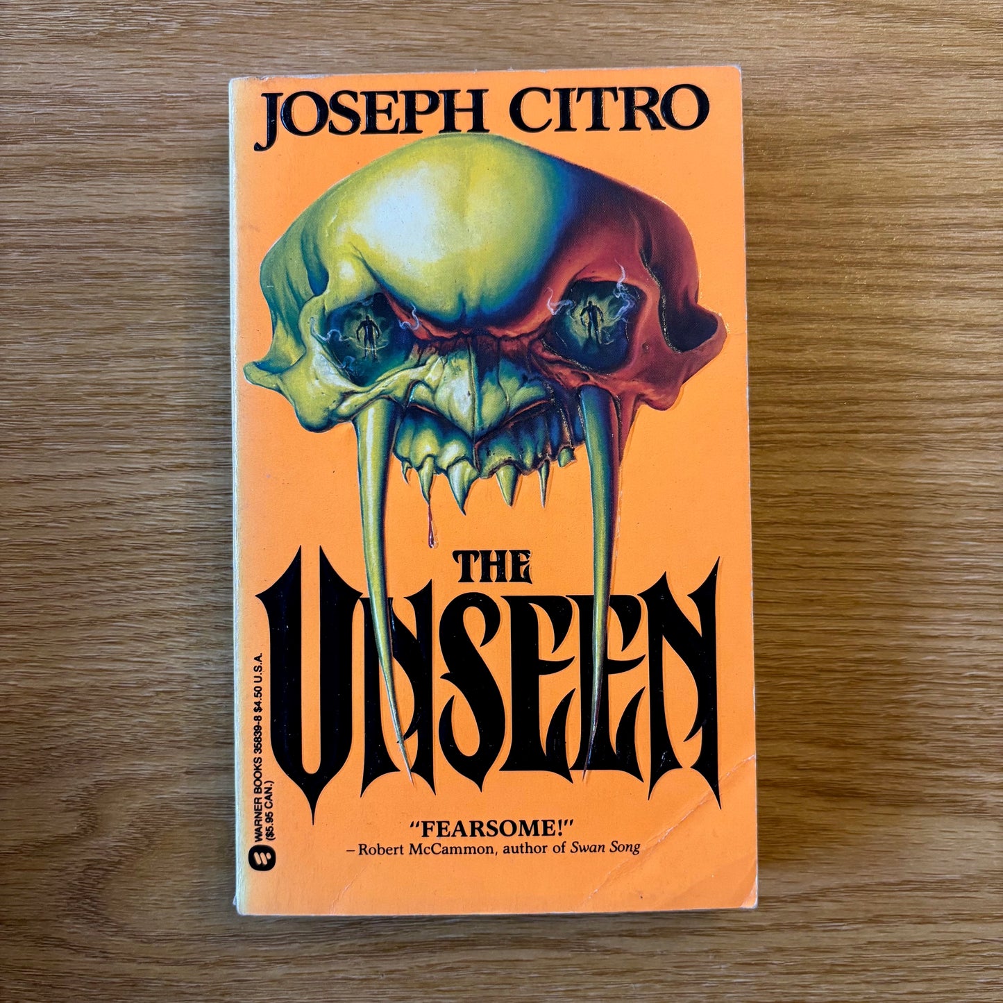 Joseph Citro - The Unseen - Signed First Edition