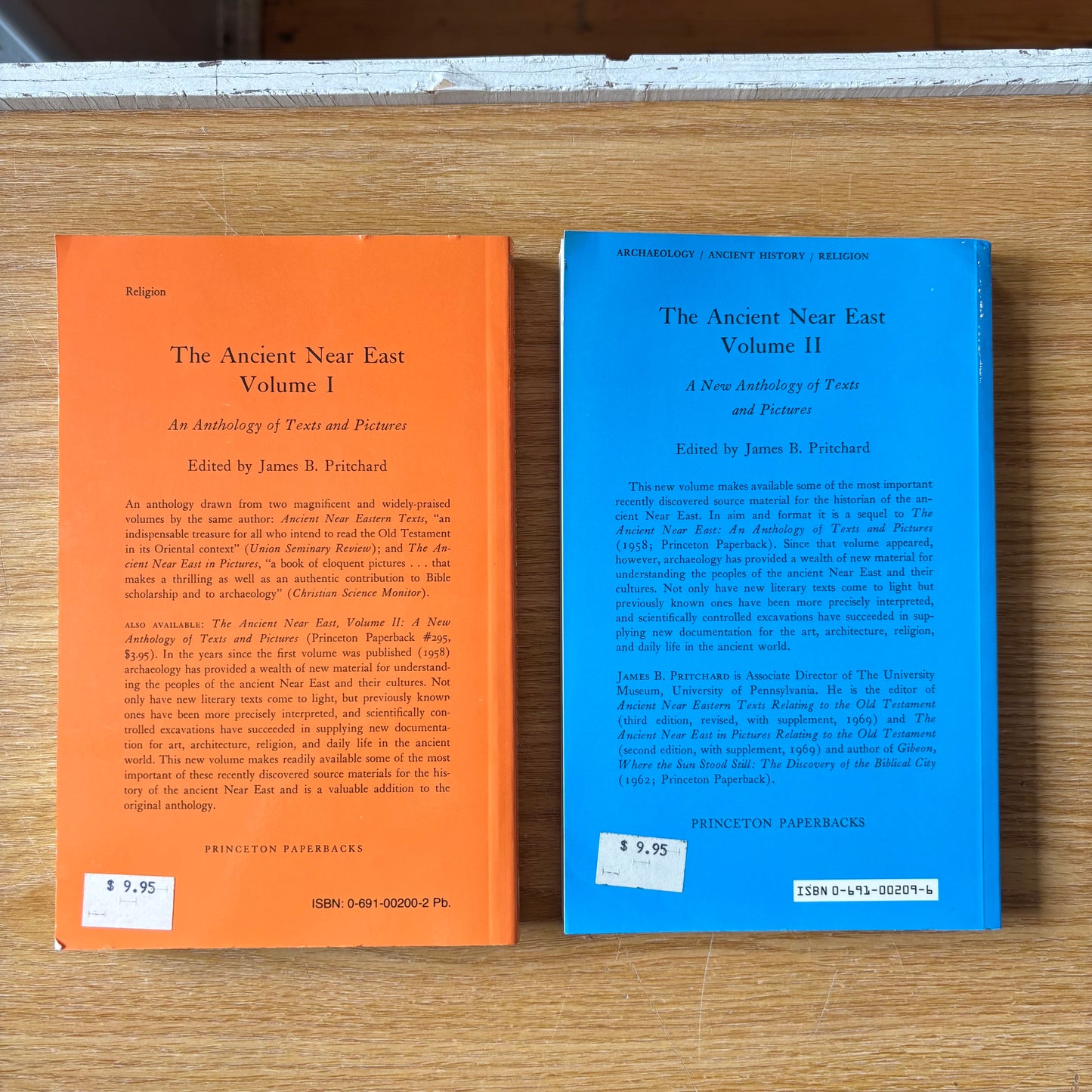 James B. Pritchard, ed. - The Ancient Near East - Volumes I & II