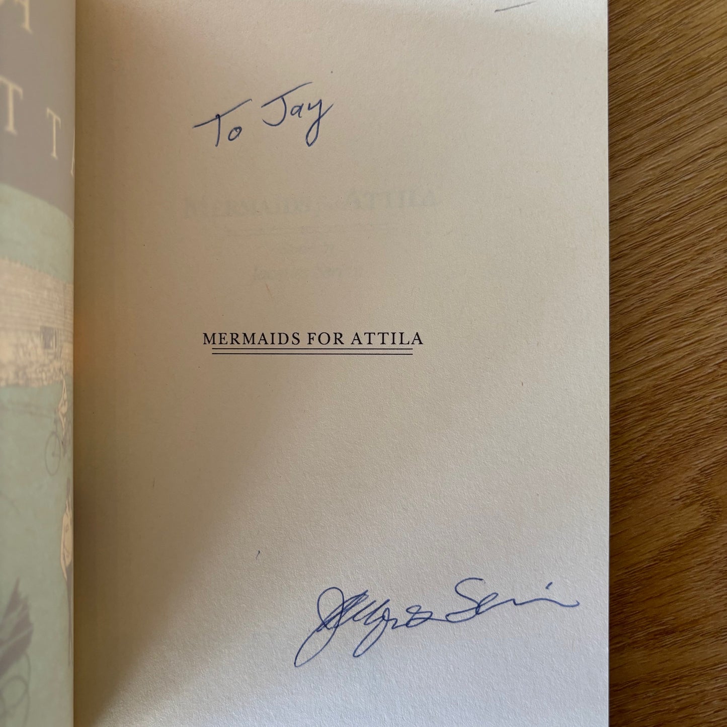 Jacques Servin - Mermaids for Attila - Signed