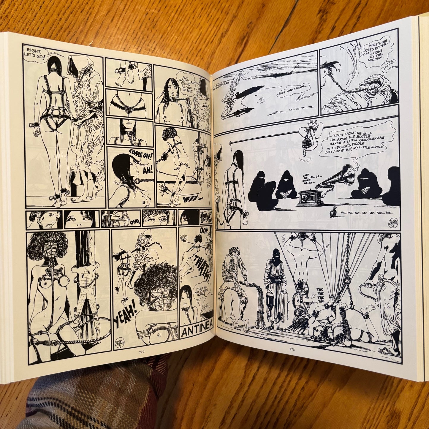 Guido Crepax - Emmanuelle, Bianca and Venus in Furs