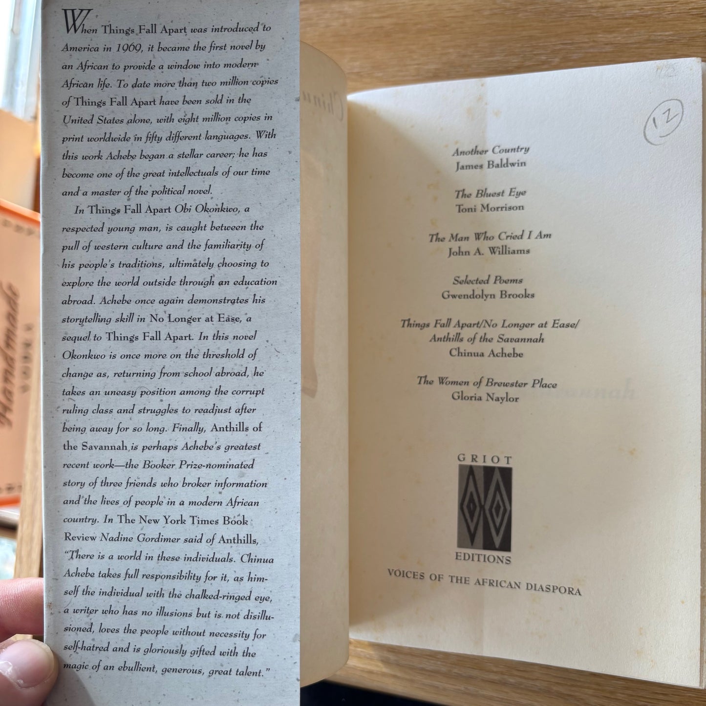 Chinua Achebe - Things Fall Apart, No Longer at Ease, Anthills of the Savannah