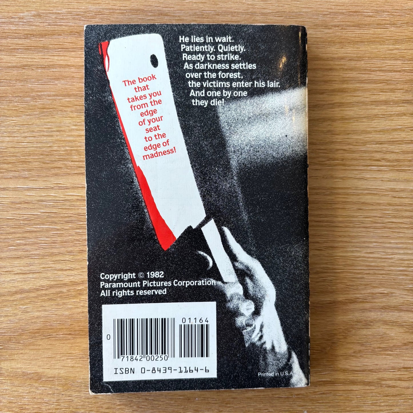 Michael Avallone - Friday the 13th Part 3 3-D - Signed First Edition