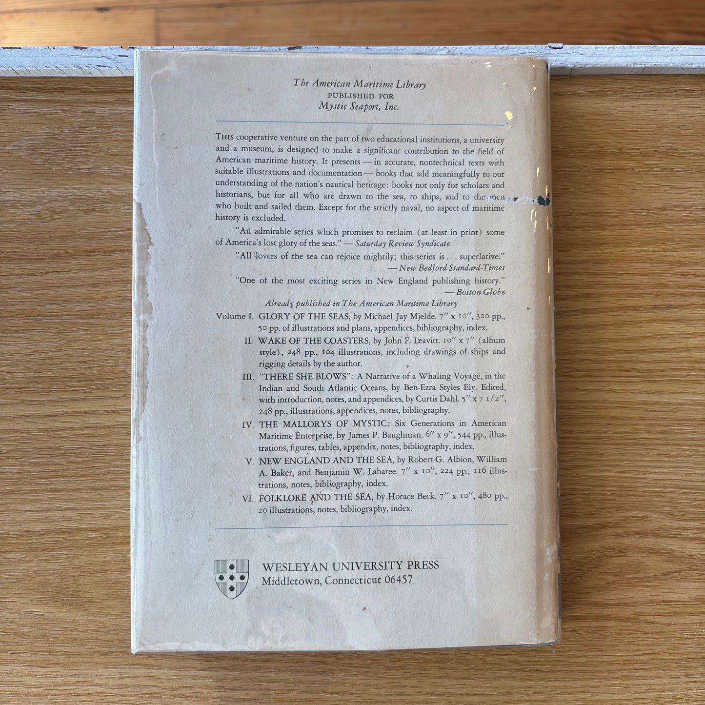 John M. Kochiss - Oystering from New York to Boston - First Edition