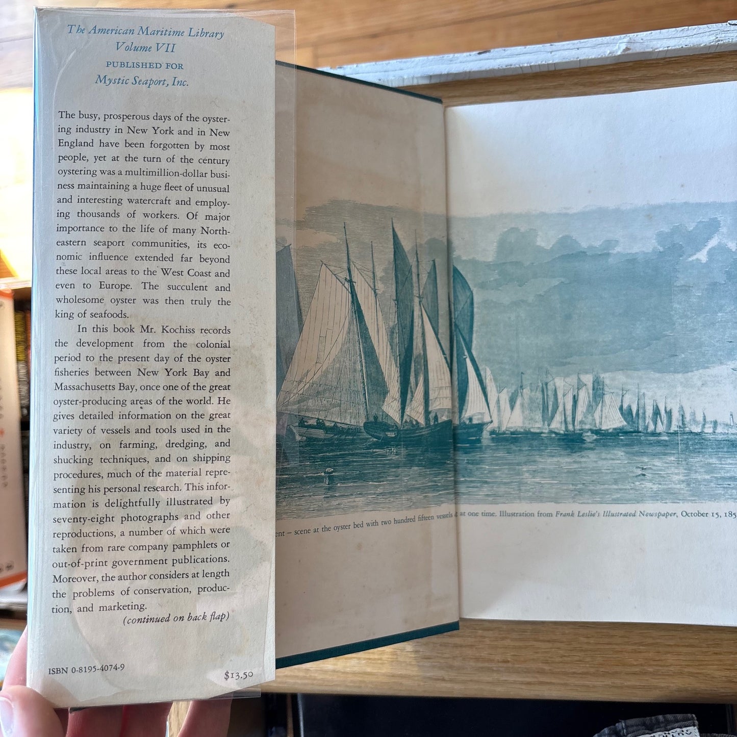 John M. Kochiss - Oystering from New York to Boston - First Edition