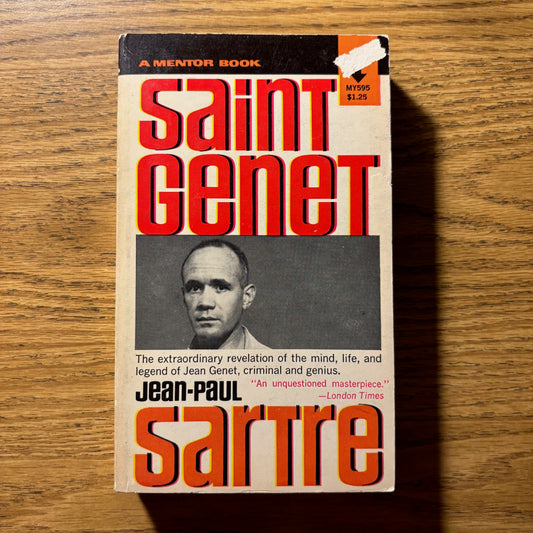 Jean-Paul Sarte - Saint Genet
