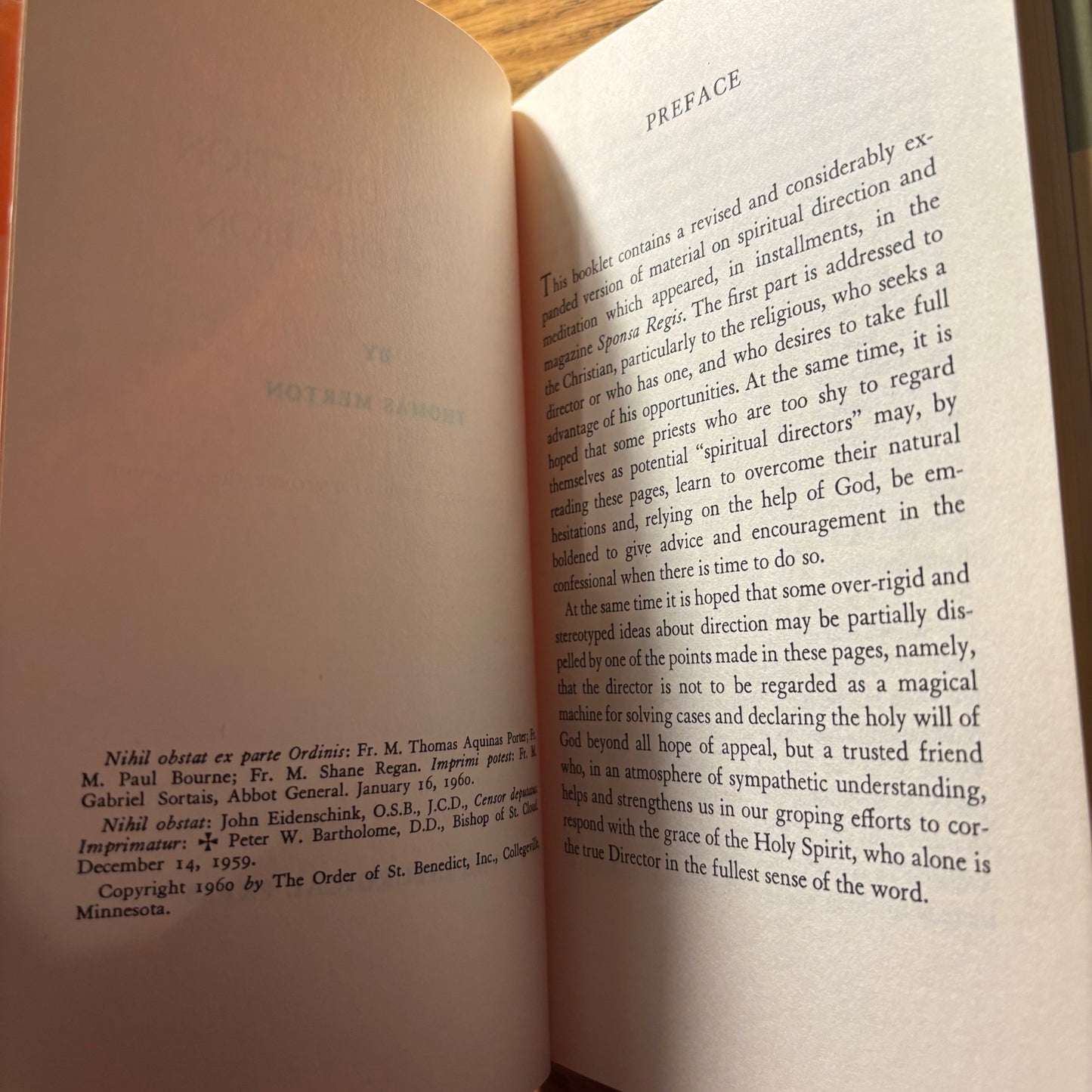 Thomas Merton - Spiritual Direction and Meditation