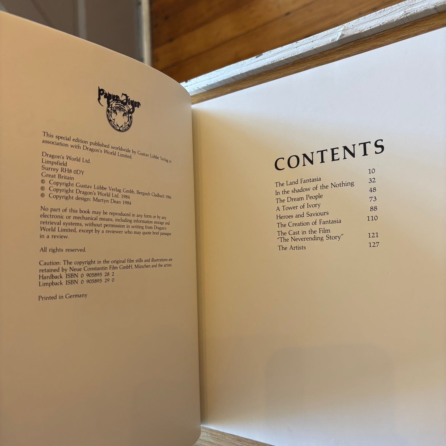 The World of the Neverending Story - First Edition Paperback