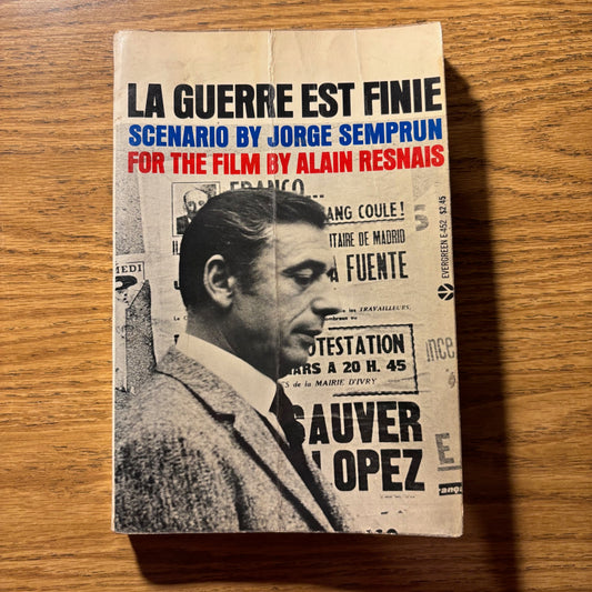 Jorge Semprun, Alain Resnais - La Guerre est Finie - First Edition