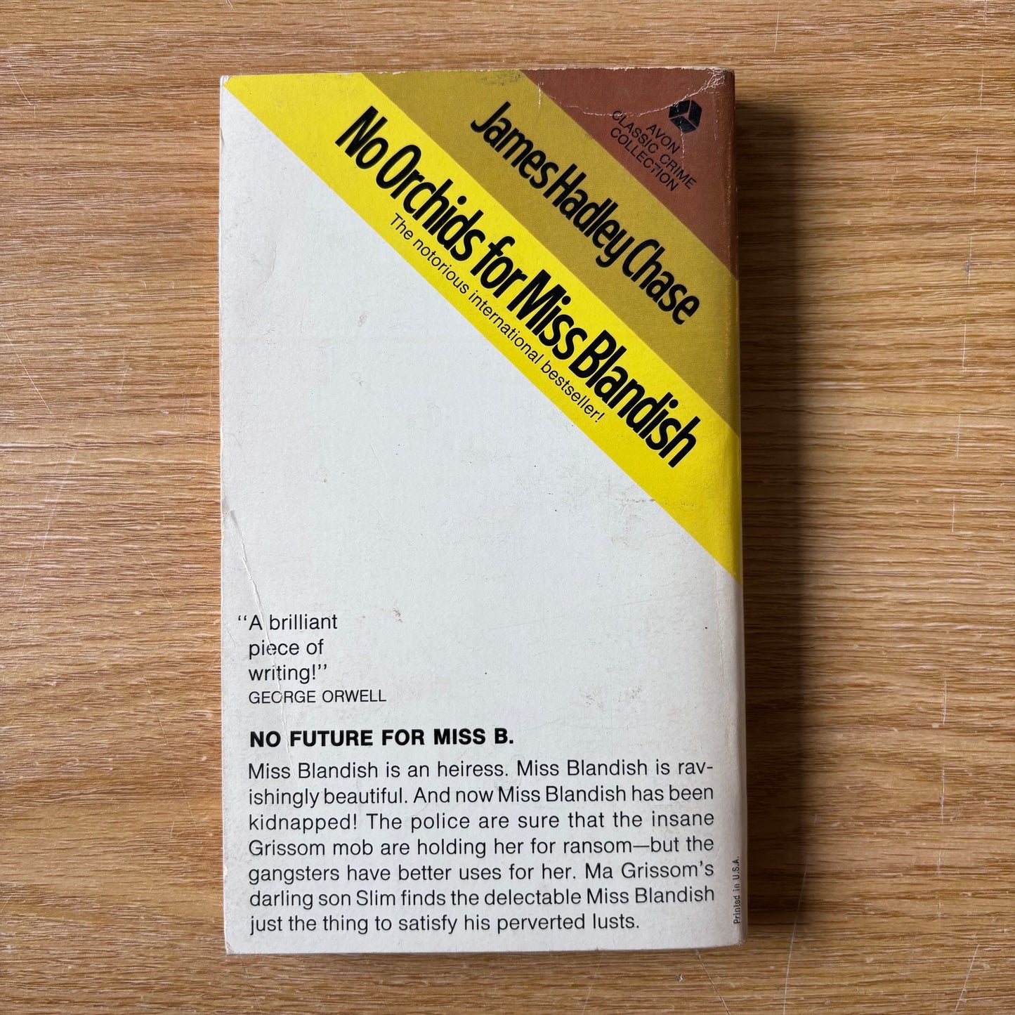 James Hadley Chase - No Orchids for Miss Blandish