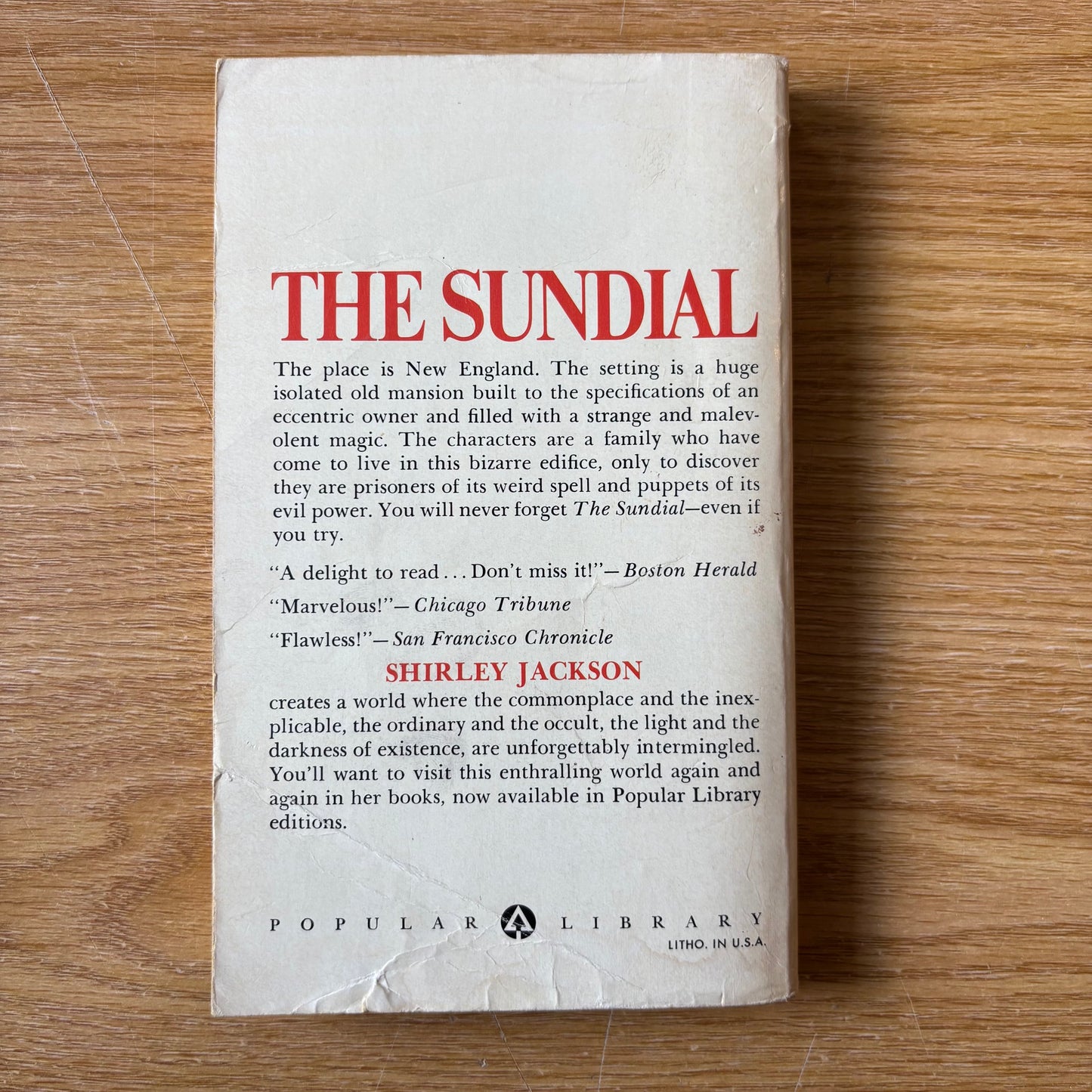 Shirley Jackson - The Sundial