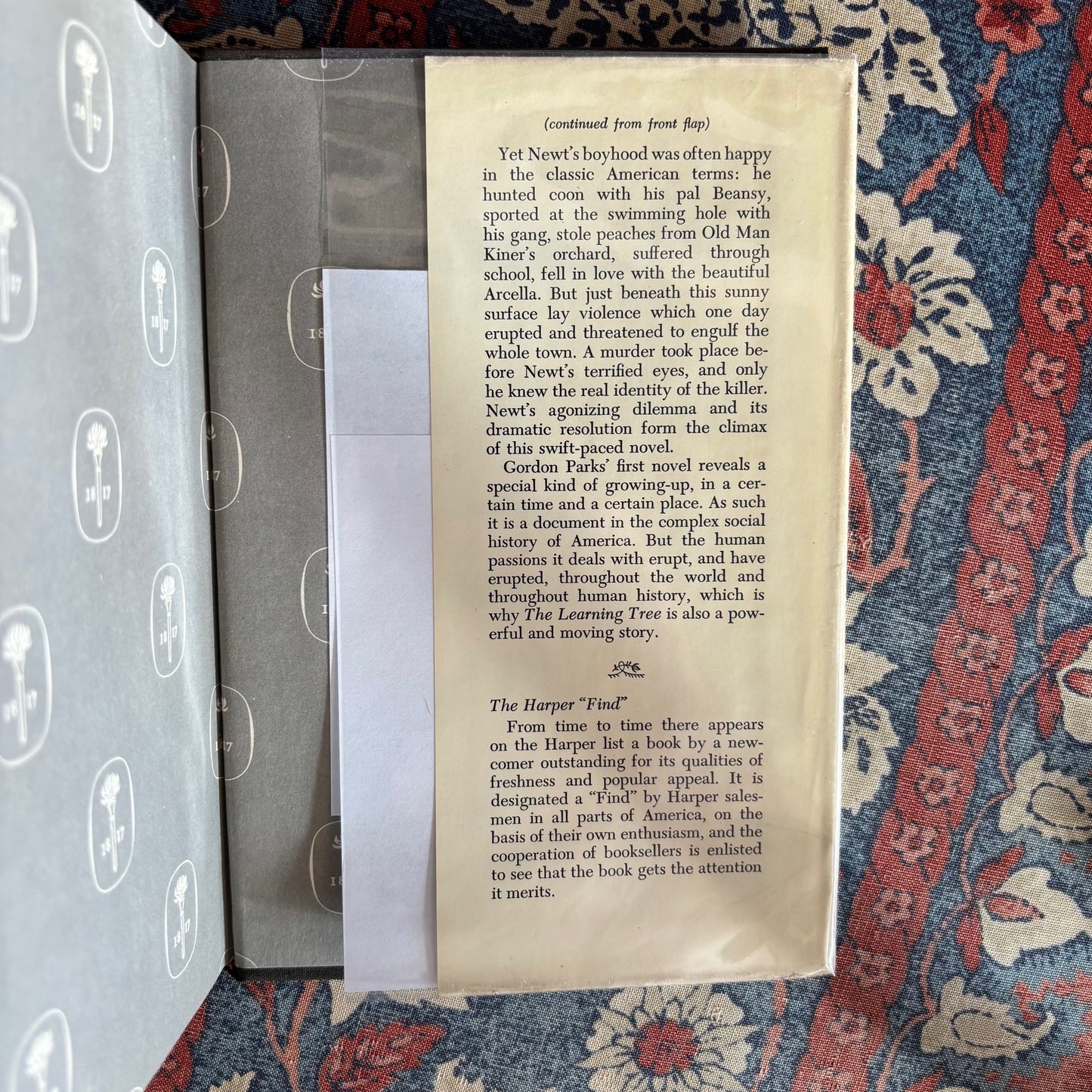 Gordon Parks - The Learning Tree - Signed