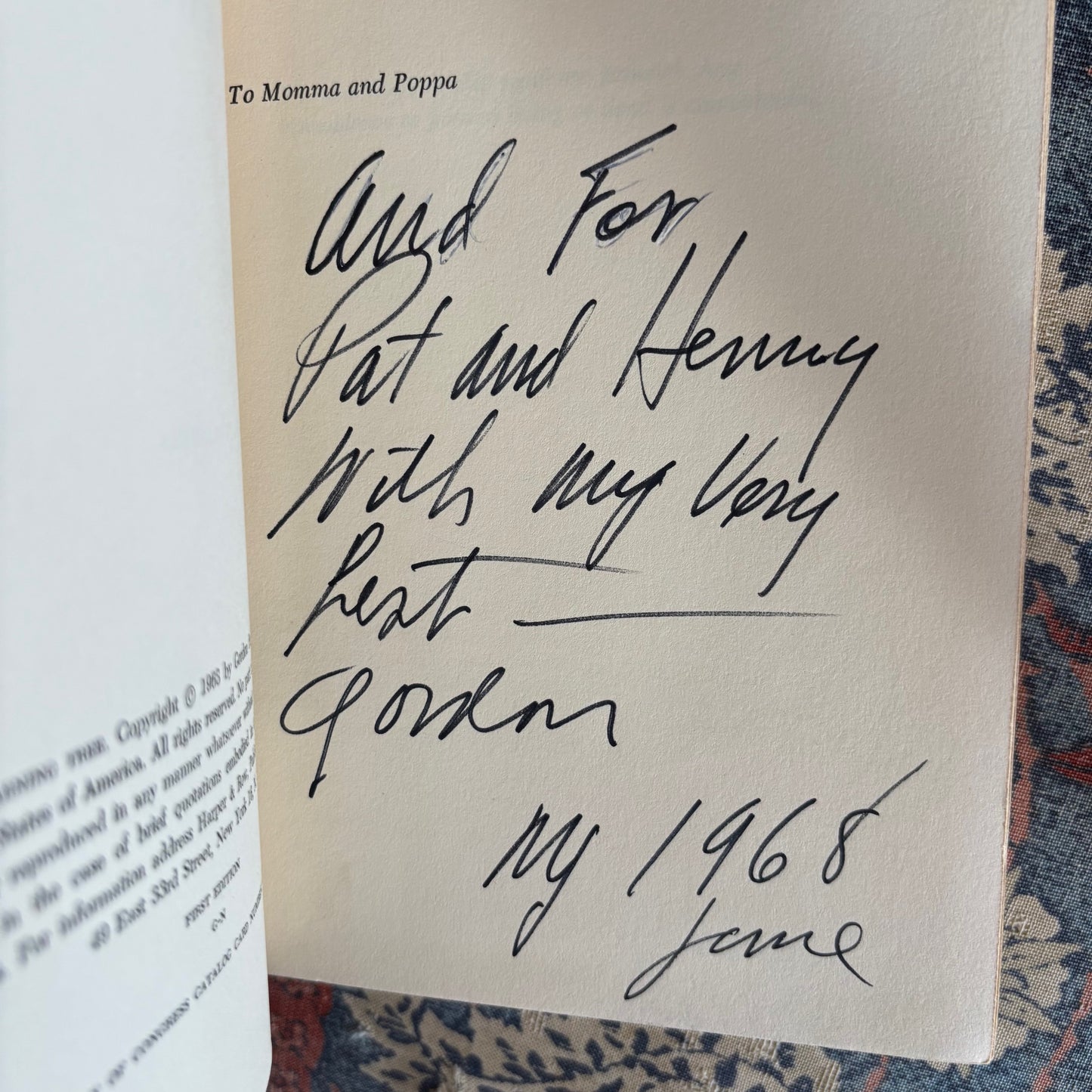 Gordon Parks - The Learning Tree - Signed