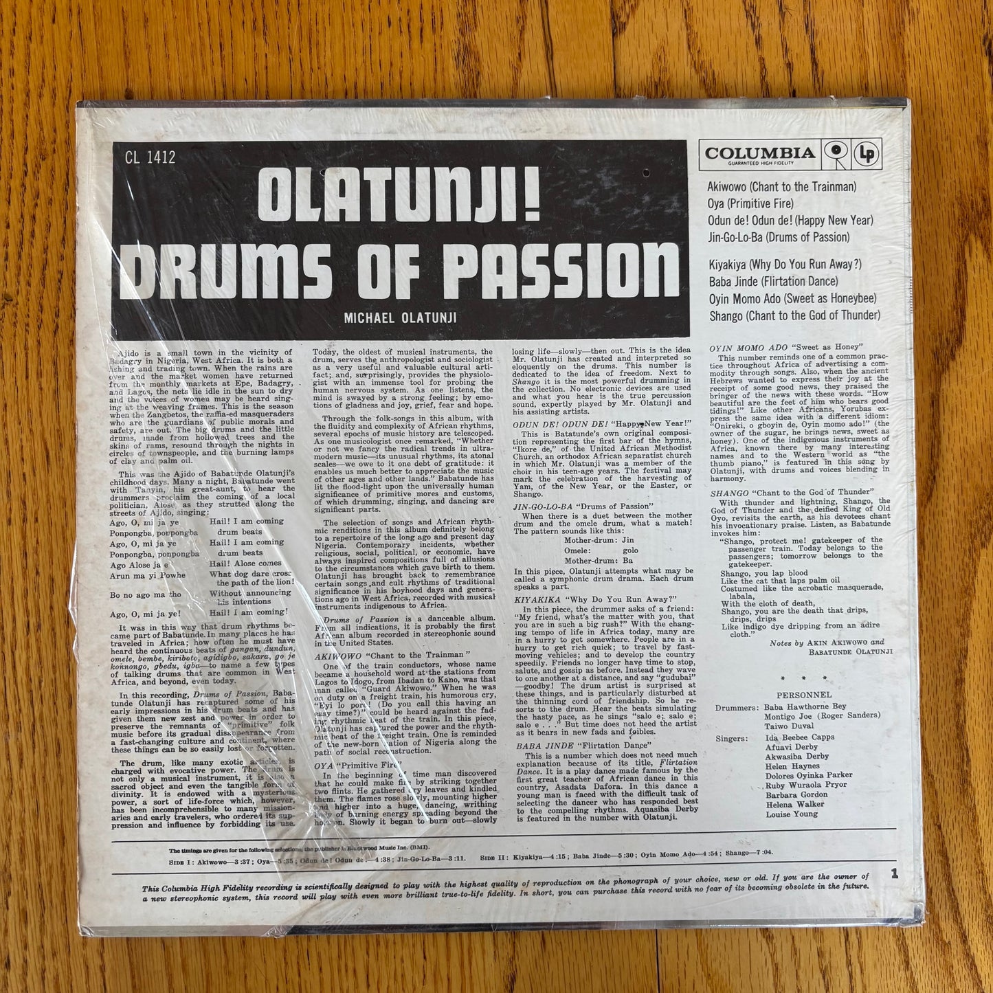 Michael Olatunji - Drums of Passion