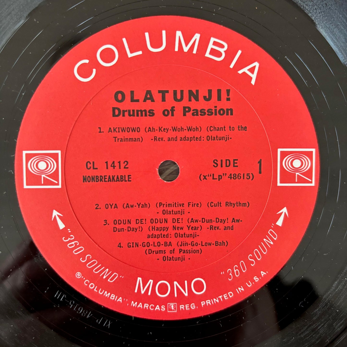 Michael Olatunji - Drums of Passion