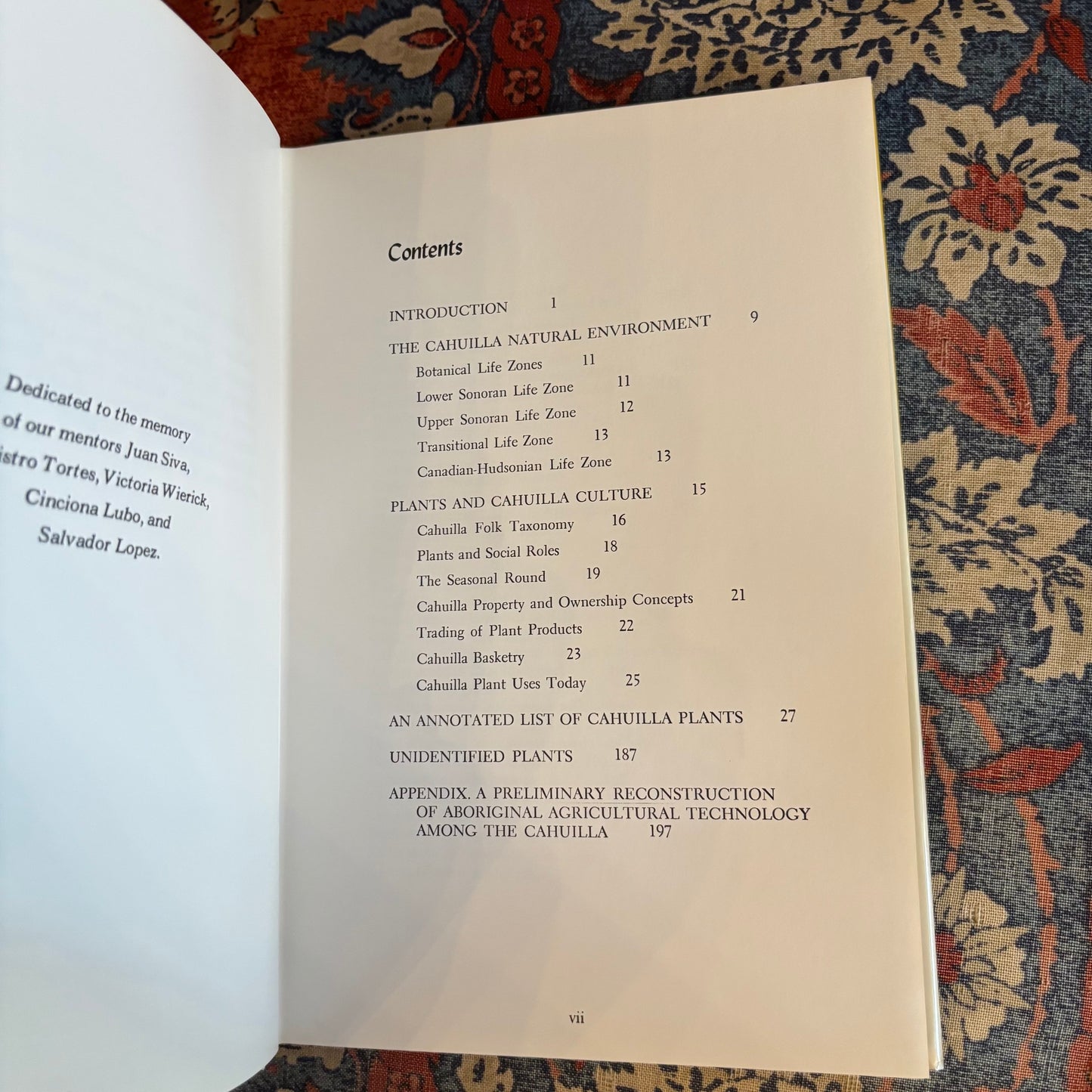 Lowell John Bean & Katherine Siva Saubel - Temalpakh: Cahuilla Indian Knowledge and Usage of Plants - Signed First Edition