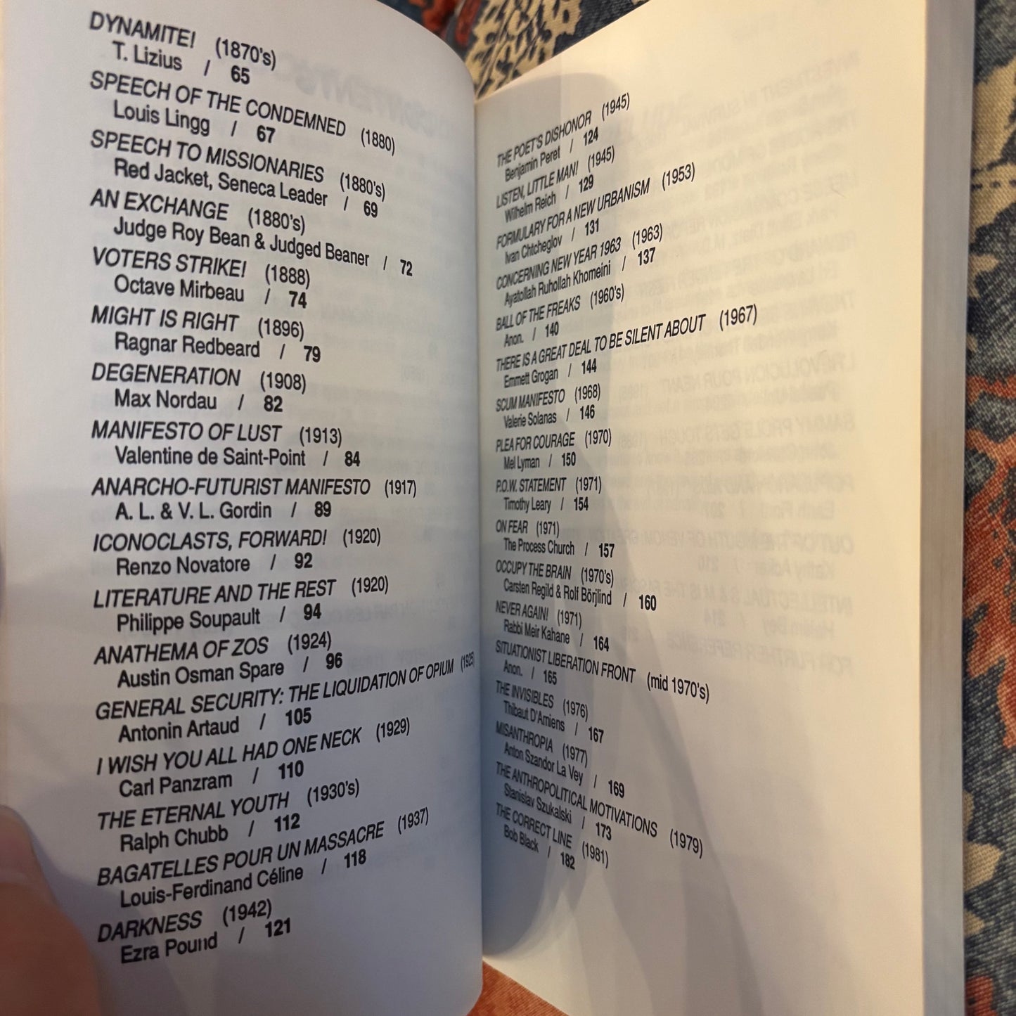 Adam Parfrey & Bob Black - Rants and Other Incendiary Tracts - First Edition