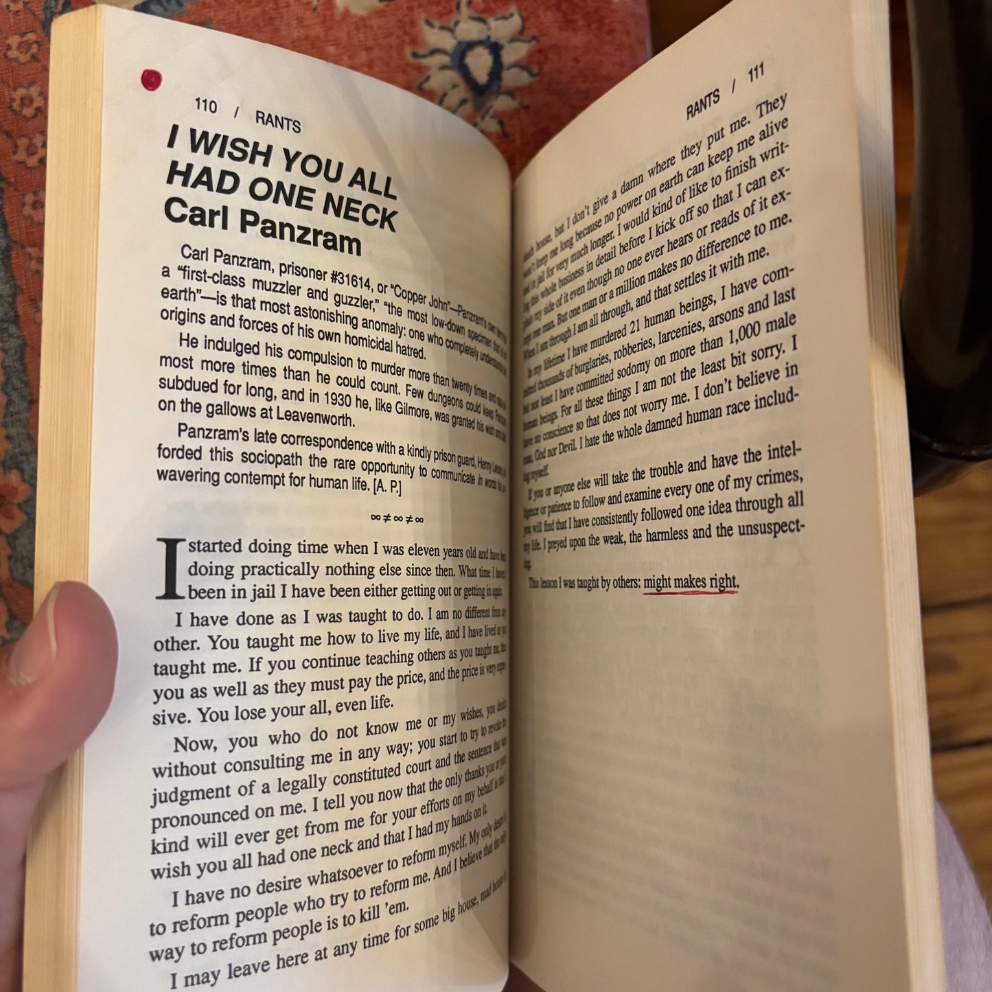 Adam Parfrey & Bob Black - Rants and Other Incendiary Tracts - First Edition