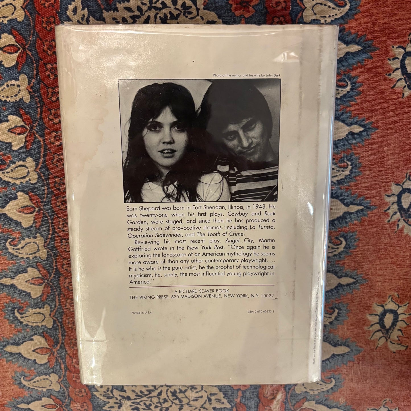 Sam Shepard - Rolling Thunder Logbook - First Edition