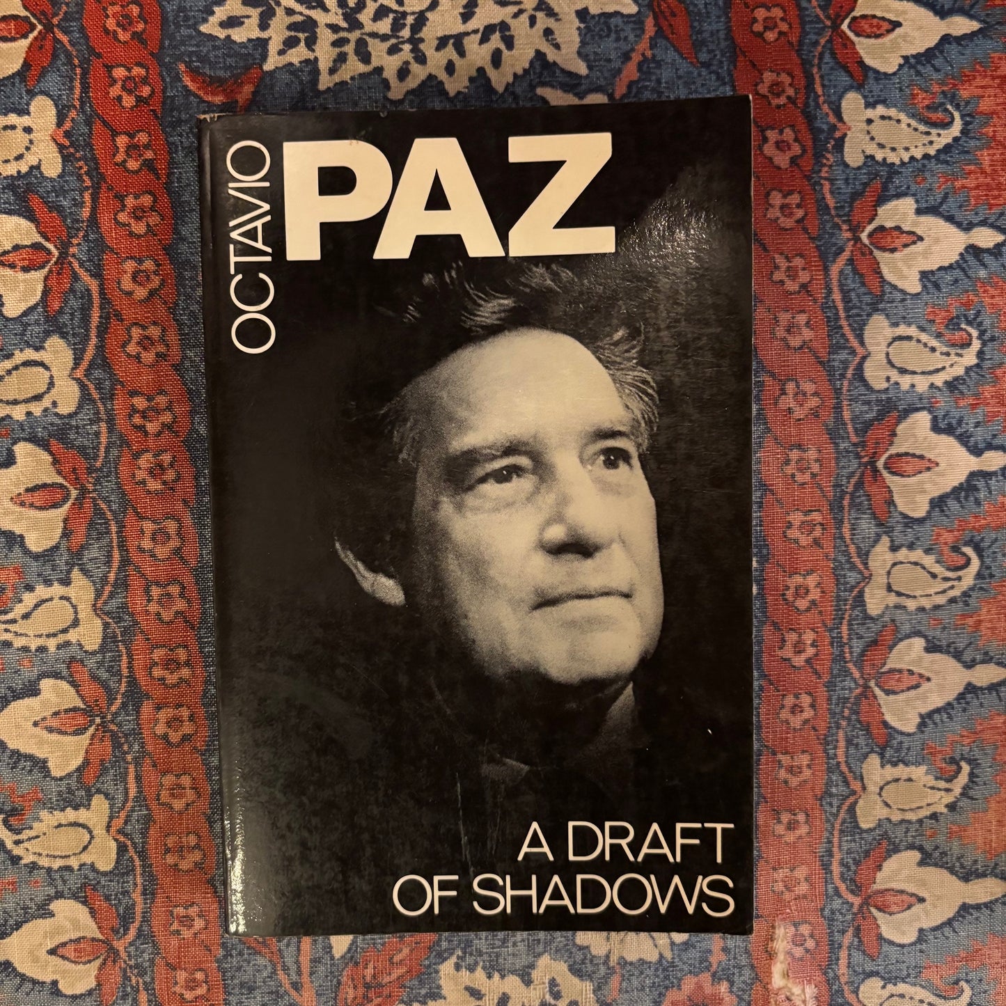 Octavio Paz - A Draft of Shadows - Signed First Edition Paperback