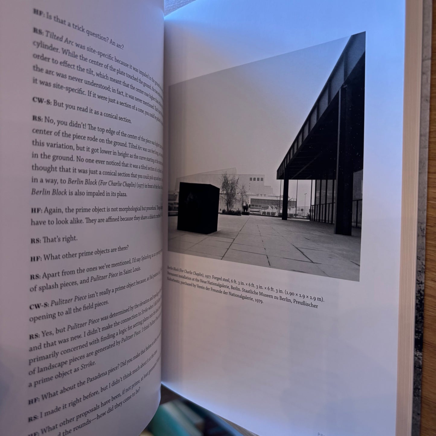Richard Serra & Hal Foster - Conversations About Sculpture - First Edition