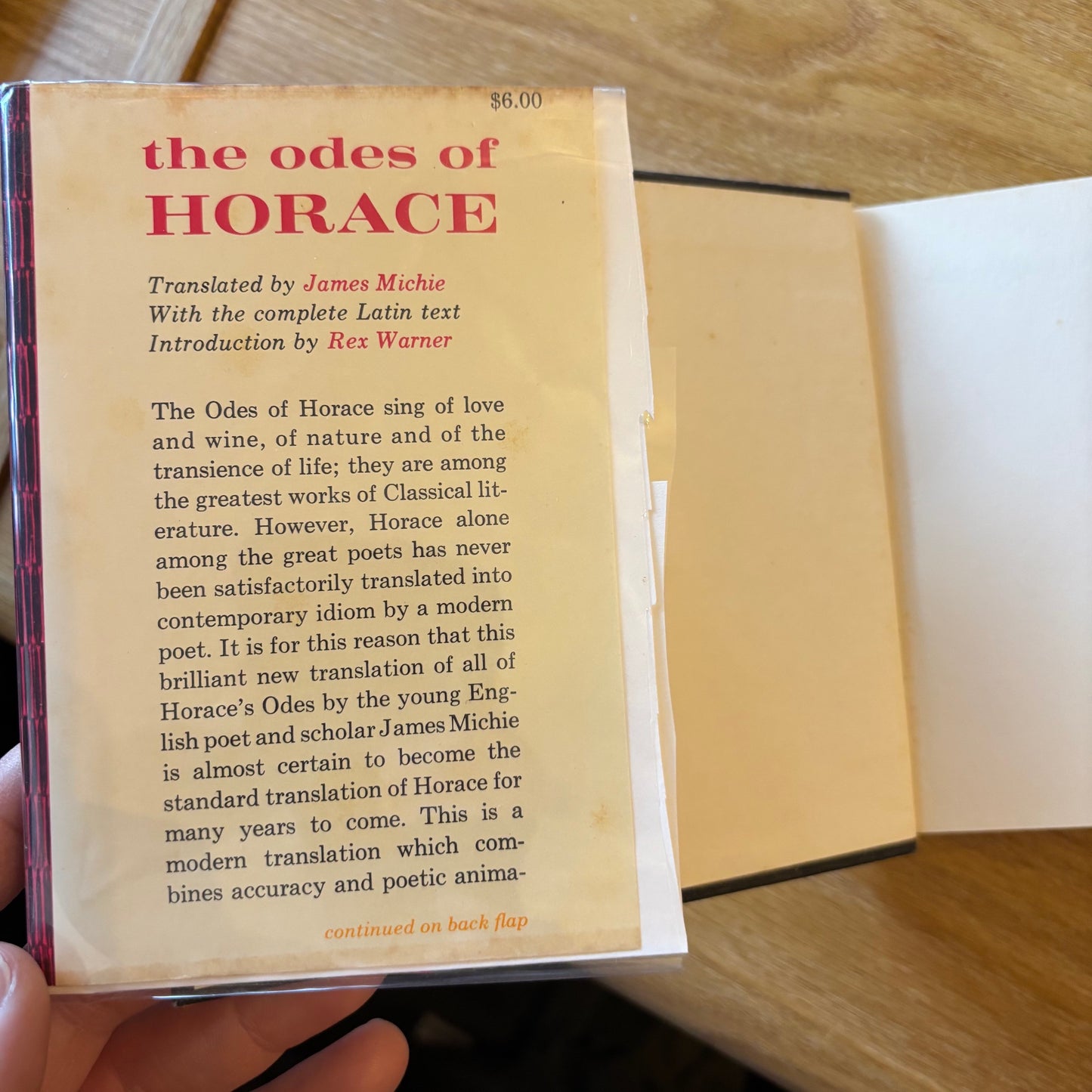 Horace - The Odes of Horace - Bilingual Edition