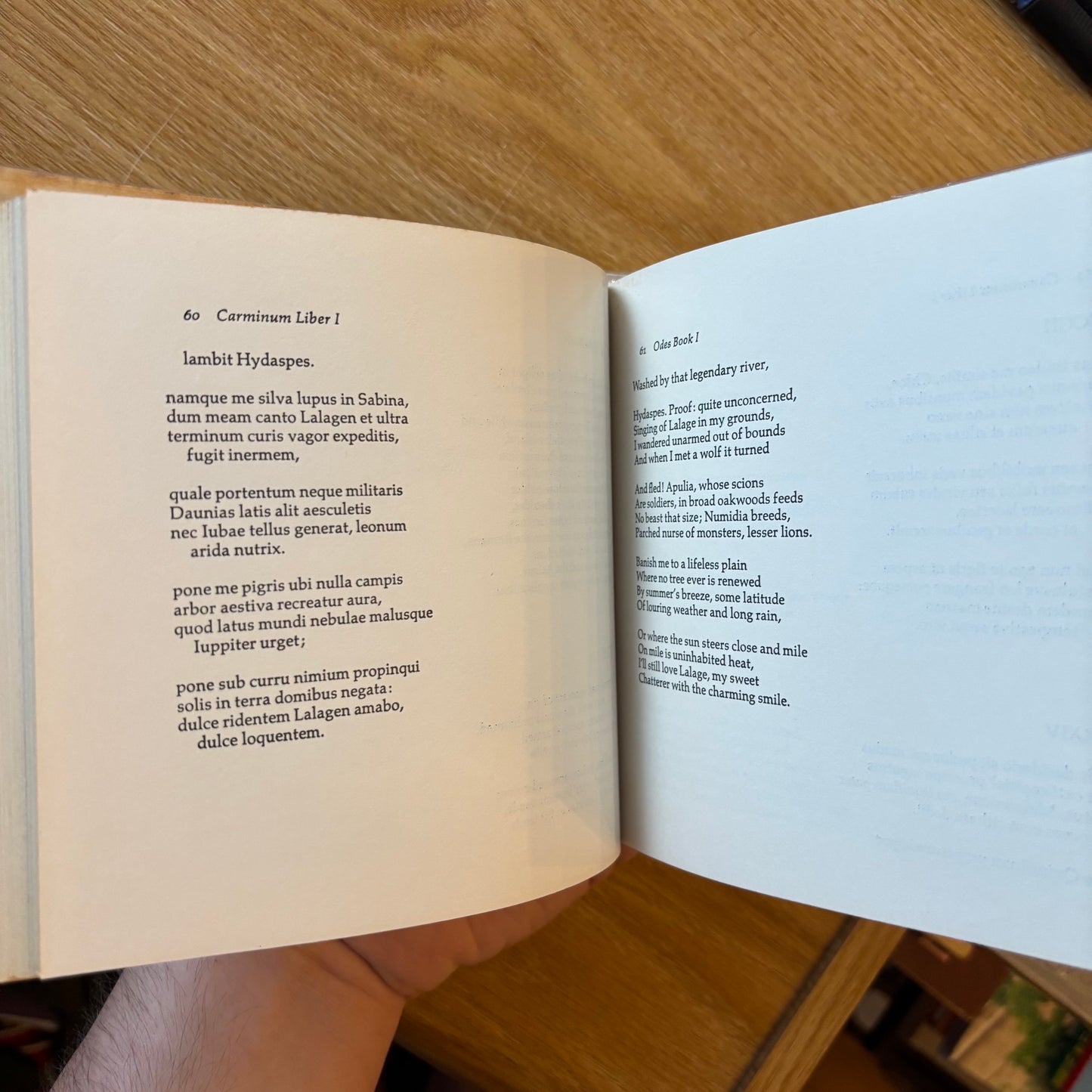 Horace - The Odes of Horace - Bilingual Edition