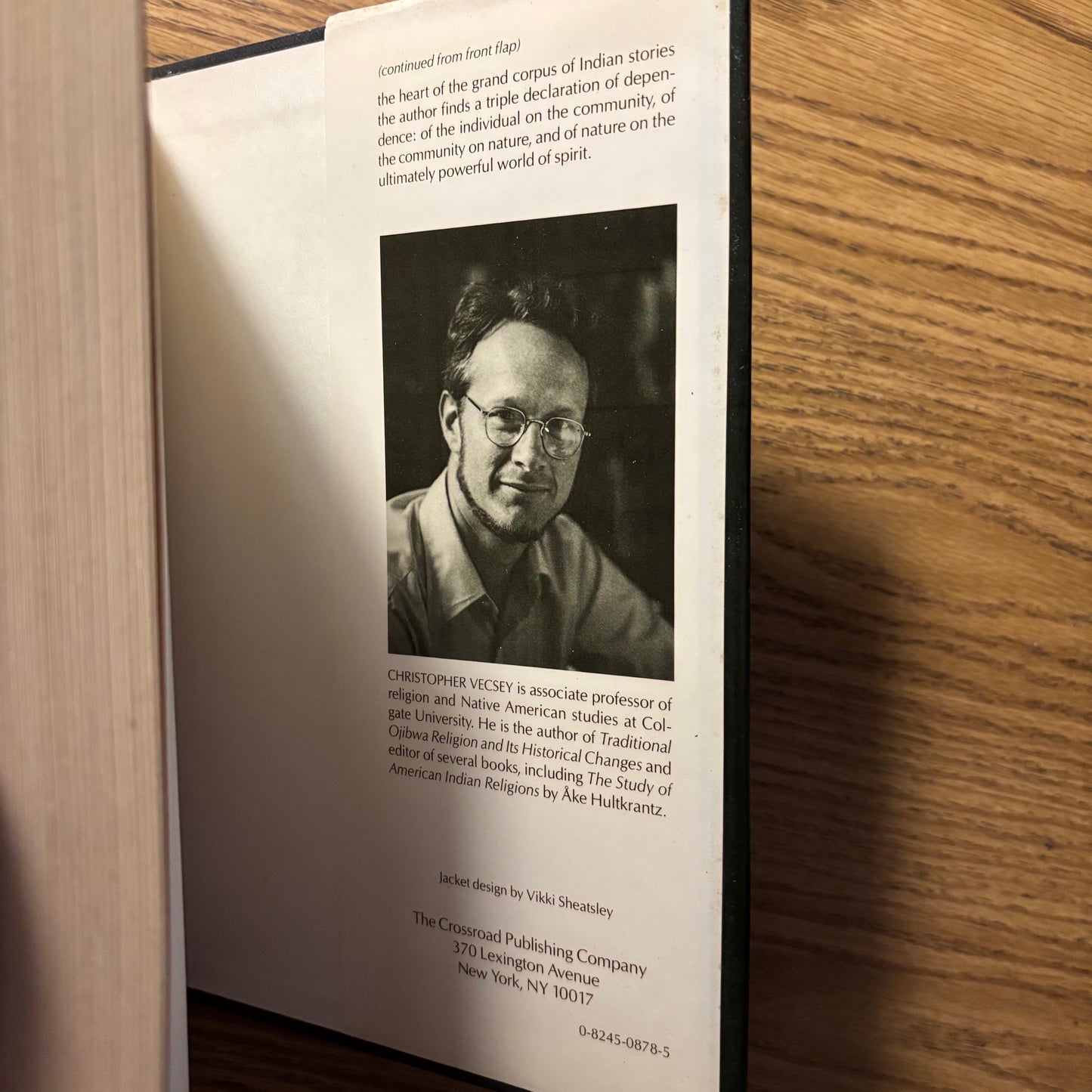 Christopher Vecsey - Imagine Ourselves Richly: Mythic Narratives of North American Indians - First Edition