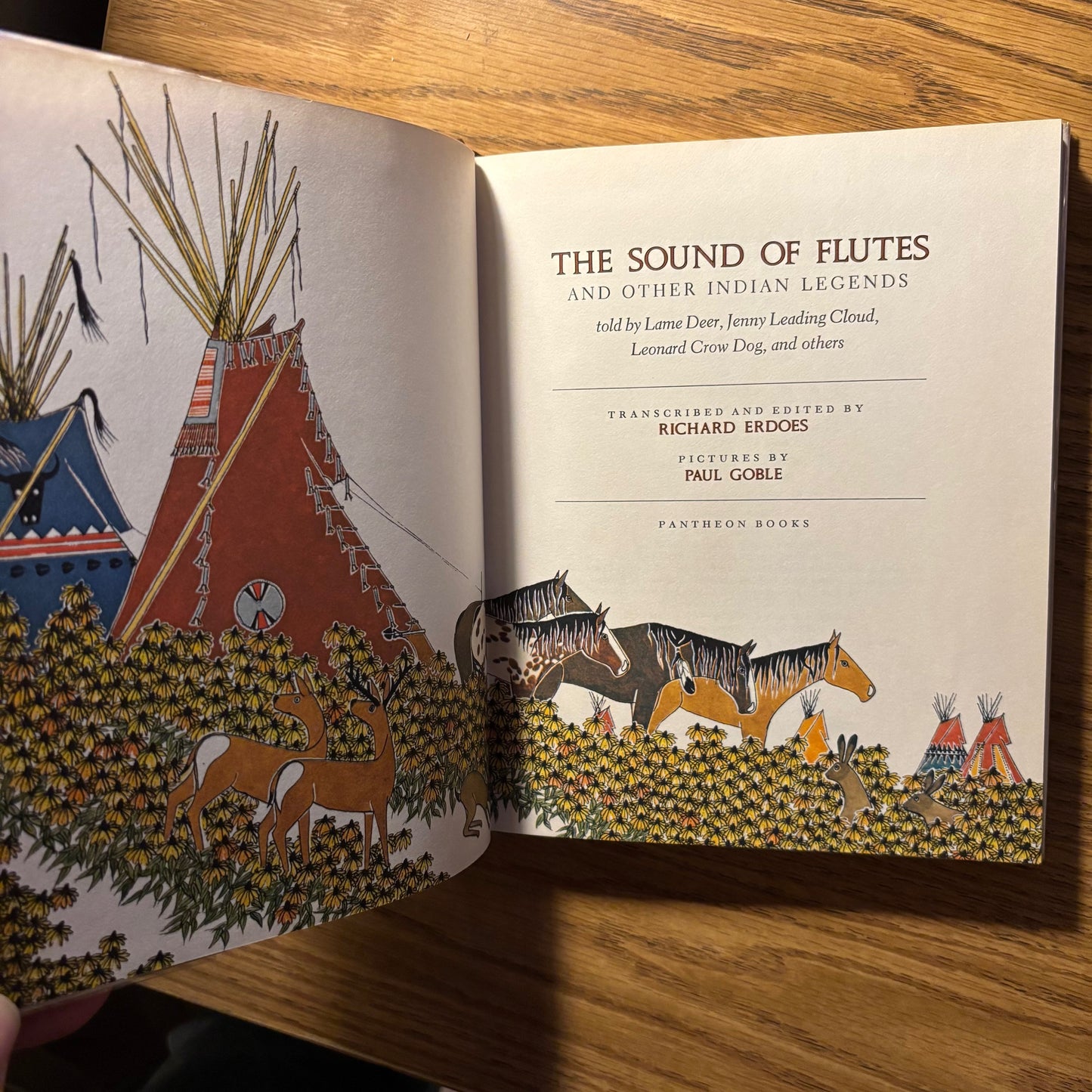 Richard Erdoes, ed. - The Sound of Flutes and Other Indian Legends - First Edition