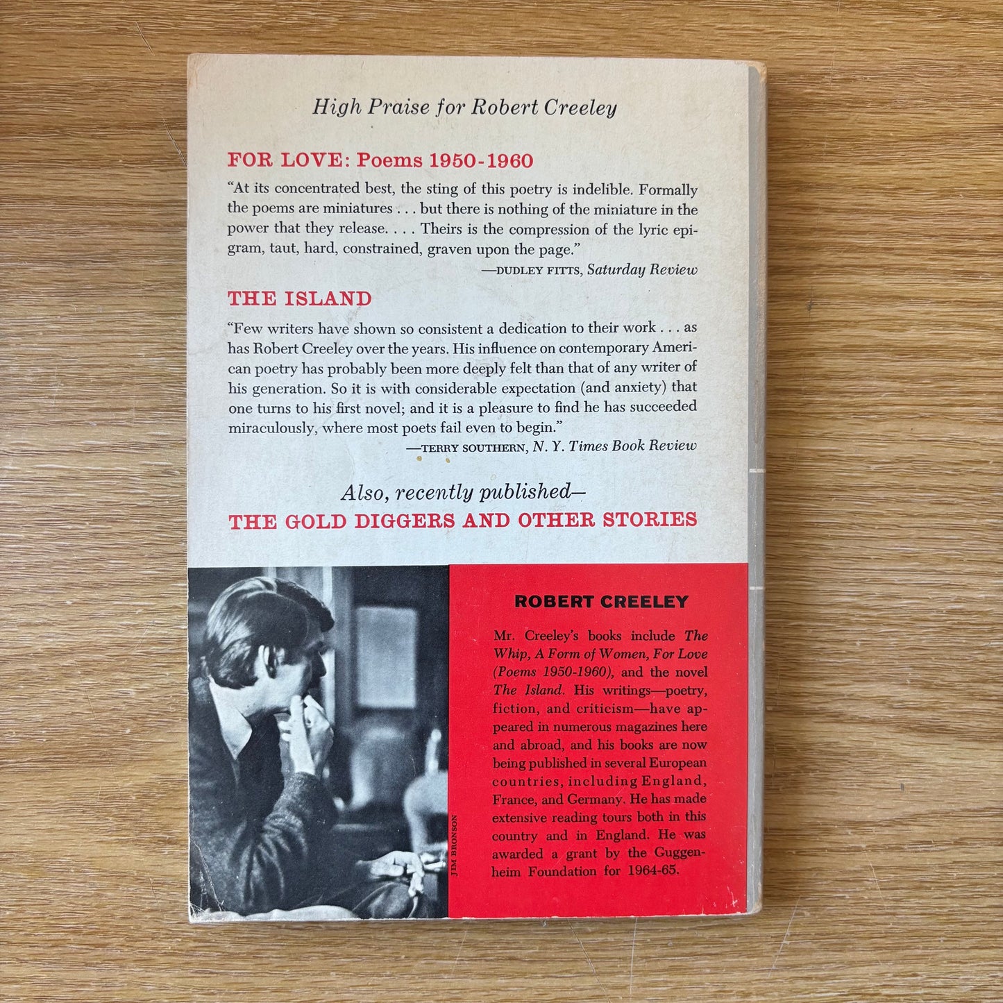 Robert Creeley - For Love - First Edition Paperback