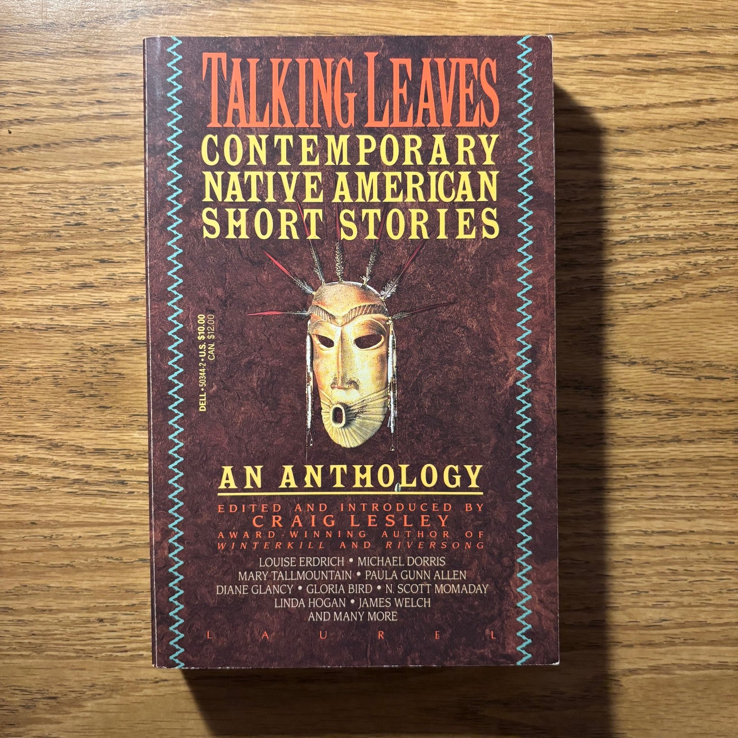 Craig Lesley, ed. - Talking Leaves: Contemporary Native American Short Stories - First Edition