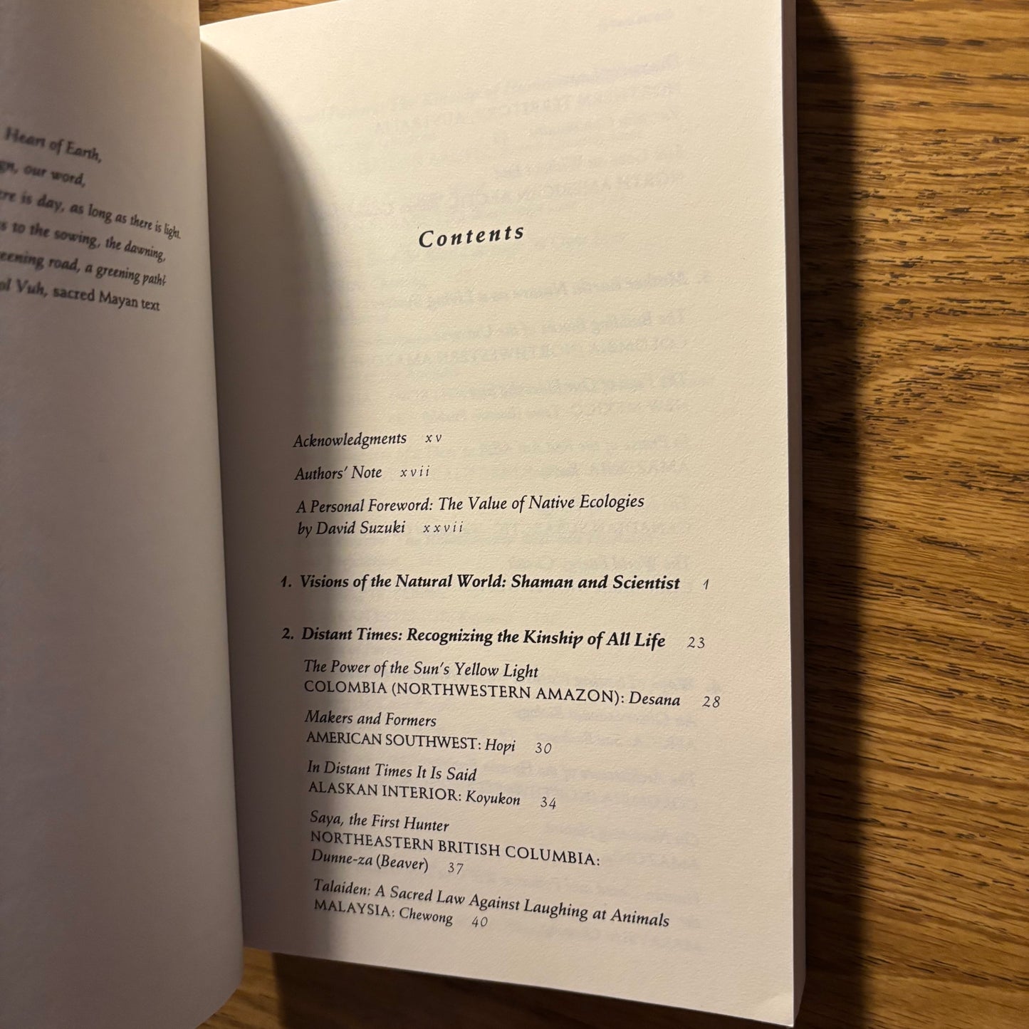 David Suzuki & Peter Knudtson - Wisdom of the Elders: Sacred Native Stories of Nature - First Edition Paperback