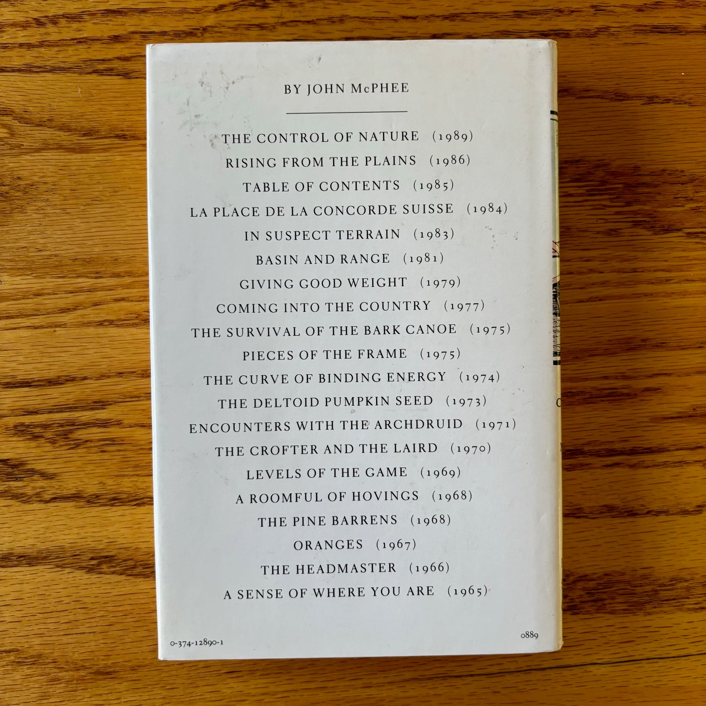 John McPhee - The Control of Nature
