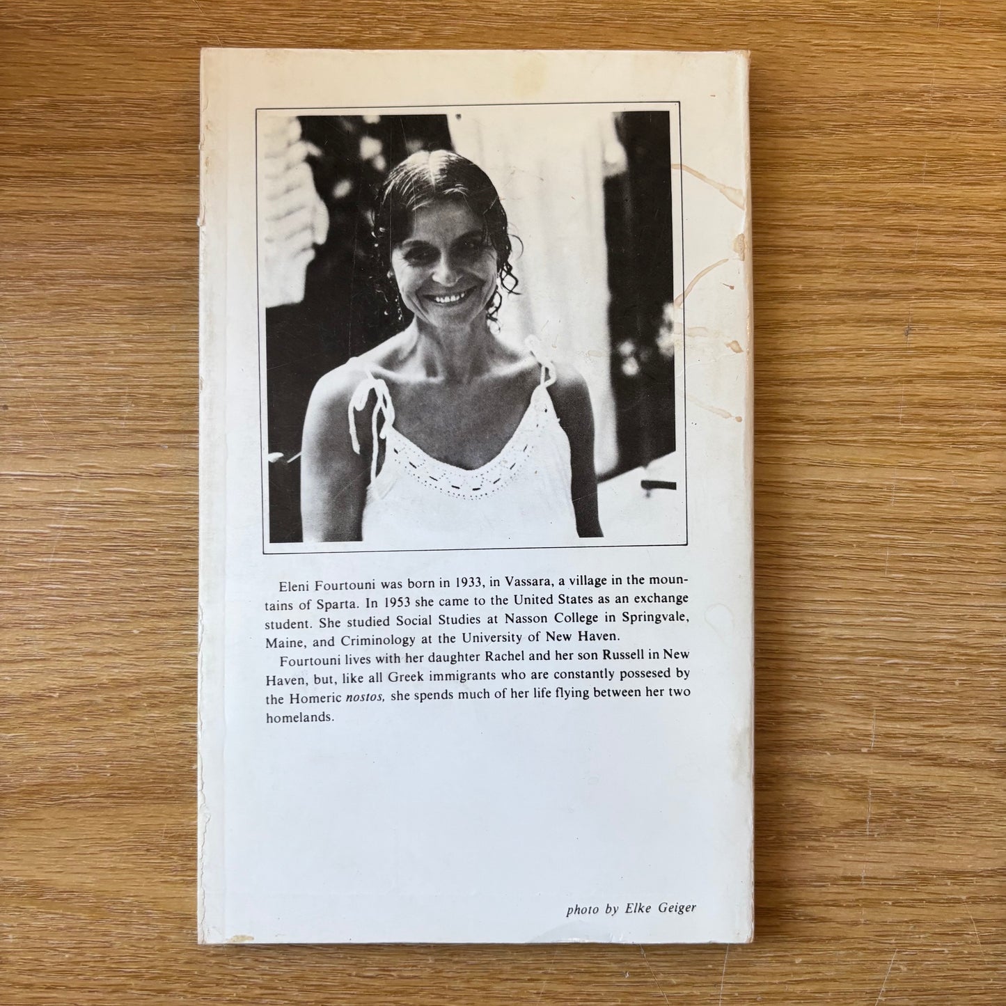 Elena Fourtouni - Watch the Flame - Signed First Edition