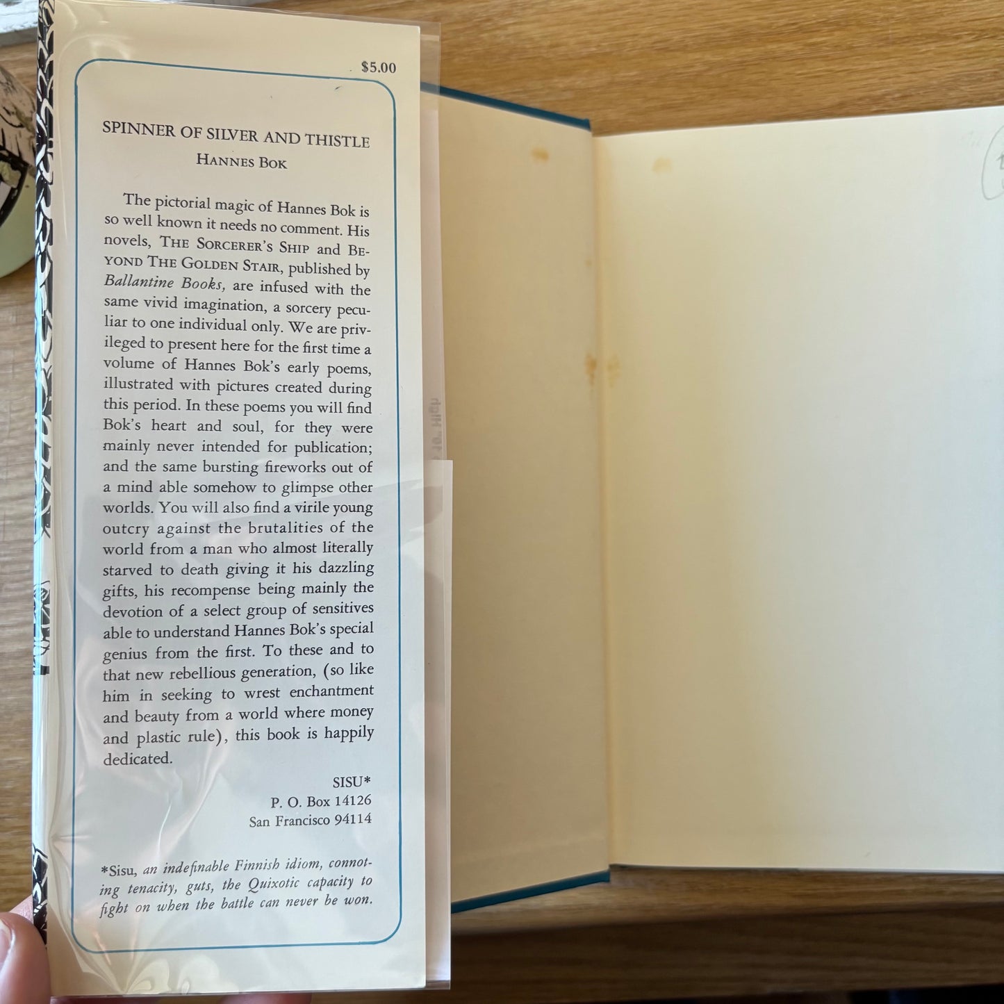 Hannes Bok - Spinner of Silver and Thistle - Limited Edition