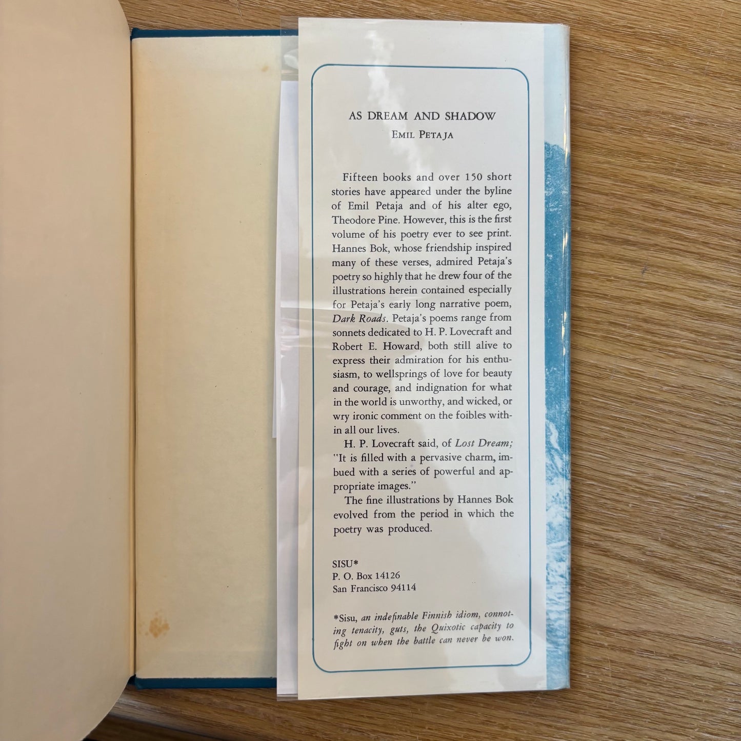 Hannes Bok - Spinner of Silver and Thistle - Limited Edition