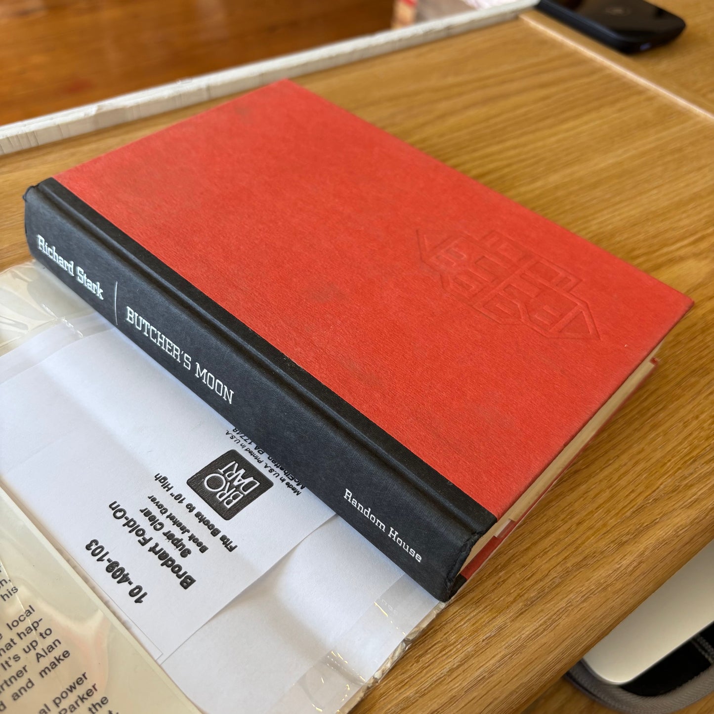 Richard Stark - Butcher's Moon - First Edition