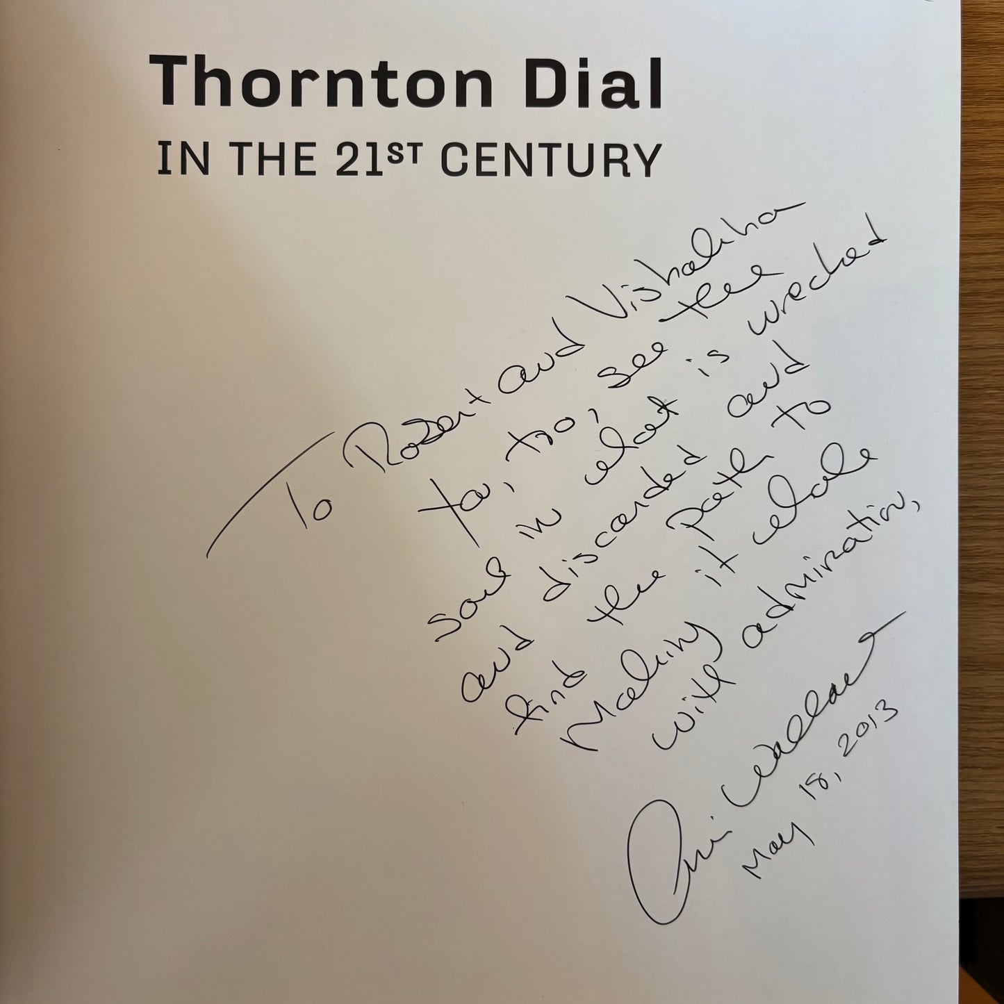 Thornton Dial in the 21st Century - Signed First Edition