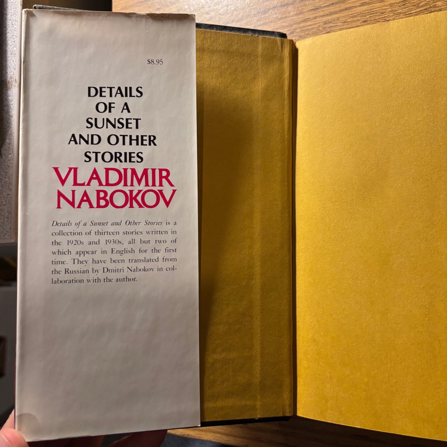Vladimir Nabokov - Details of a Sunset & Other Stories - First Edition