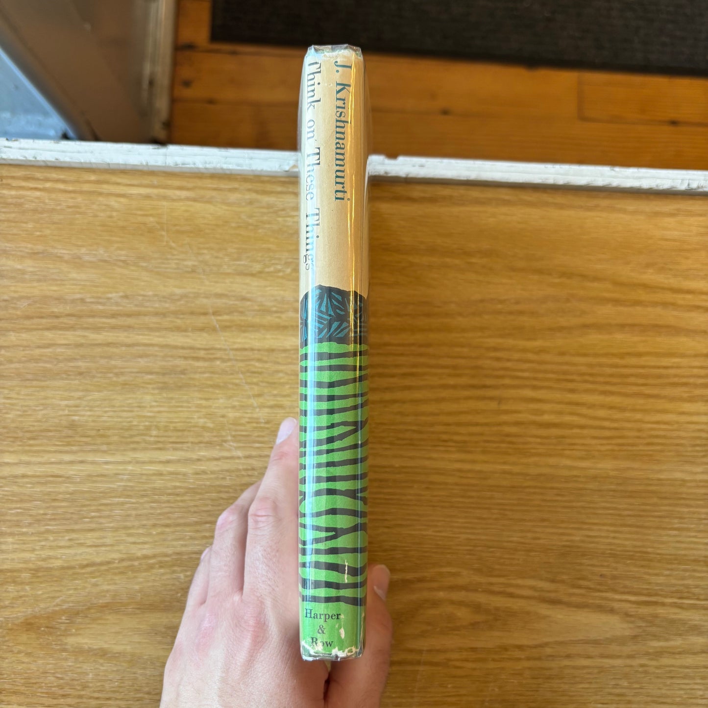 J. Krishnamurti - Think on These Things - First Edition