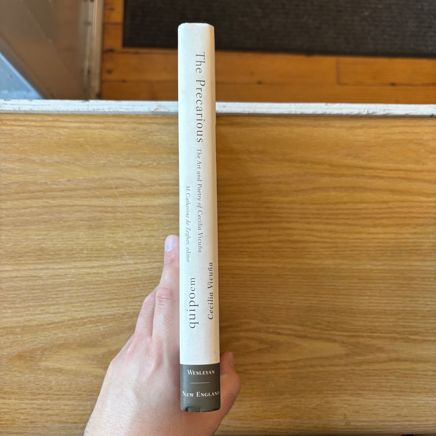 M. Catherine de Zegher, ed. - The Precarious: The Art and Poetry of Cecilia Vicuña / Cecilia Vicuña - Quipoem - First Edition