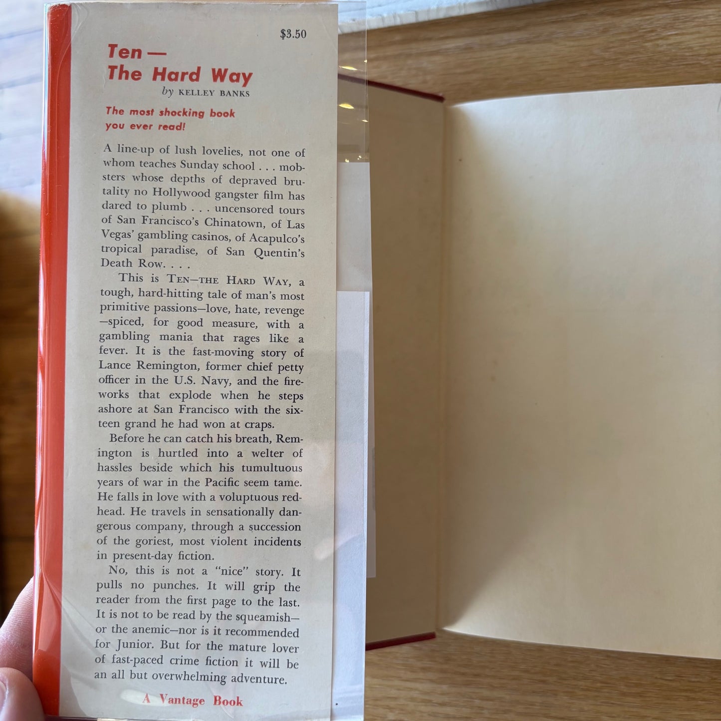 Kelley Banks - Ten the Hard Way - First Edition